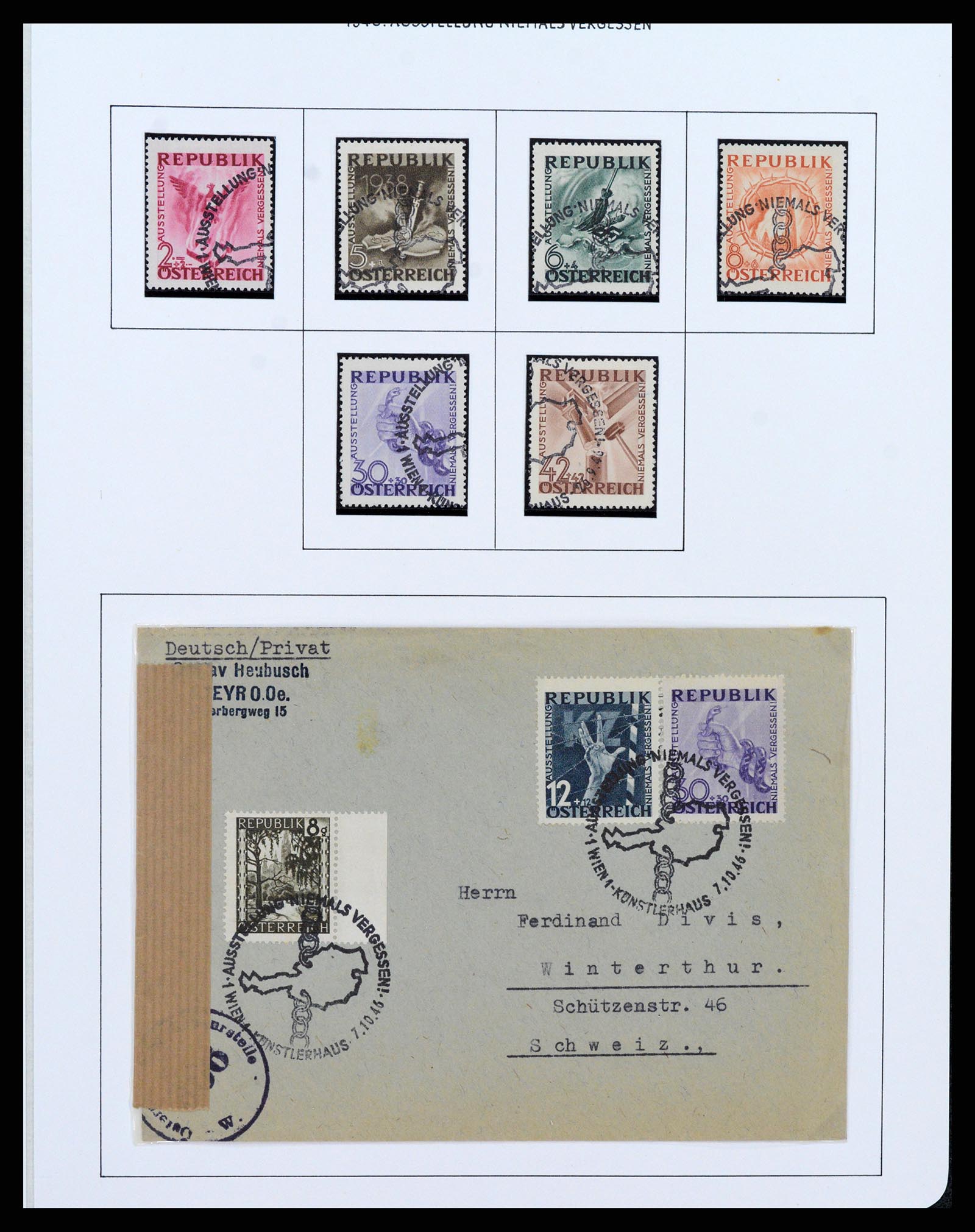 37090 576 - Postzegelverzameling 37090 Oostenrijk supercollectie 1850-1947.