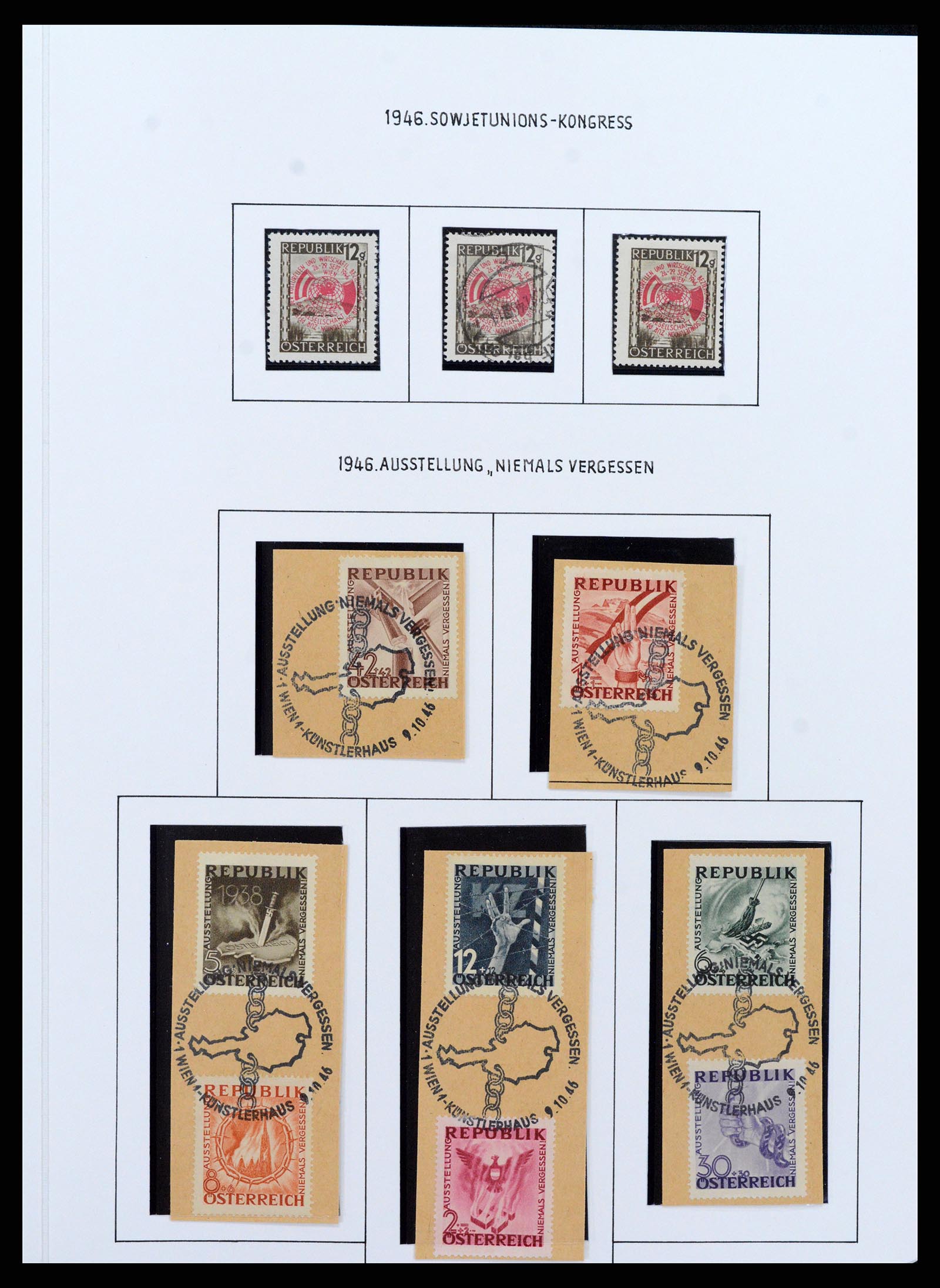 37090 579 - Postzegelverzameling 37090 Oostenrijk supercollectie 1850-1947.