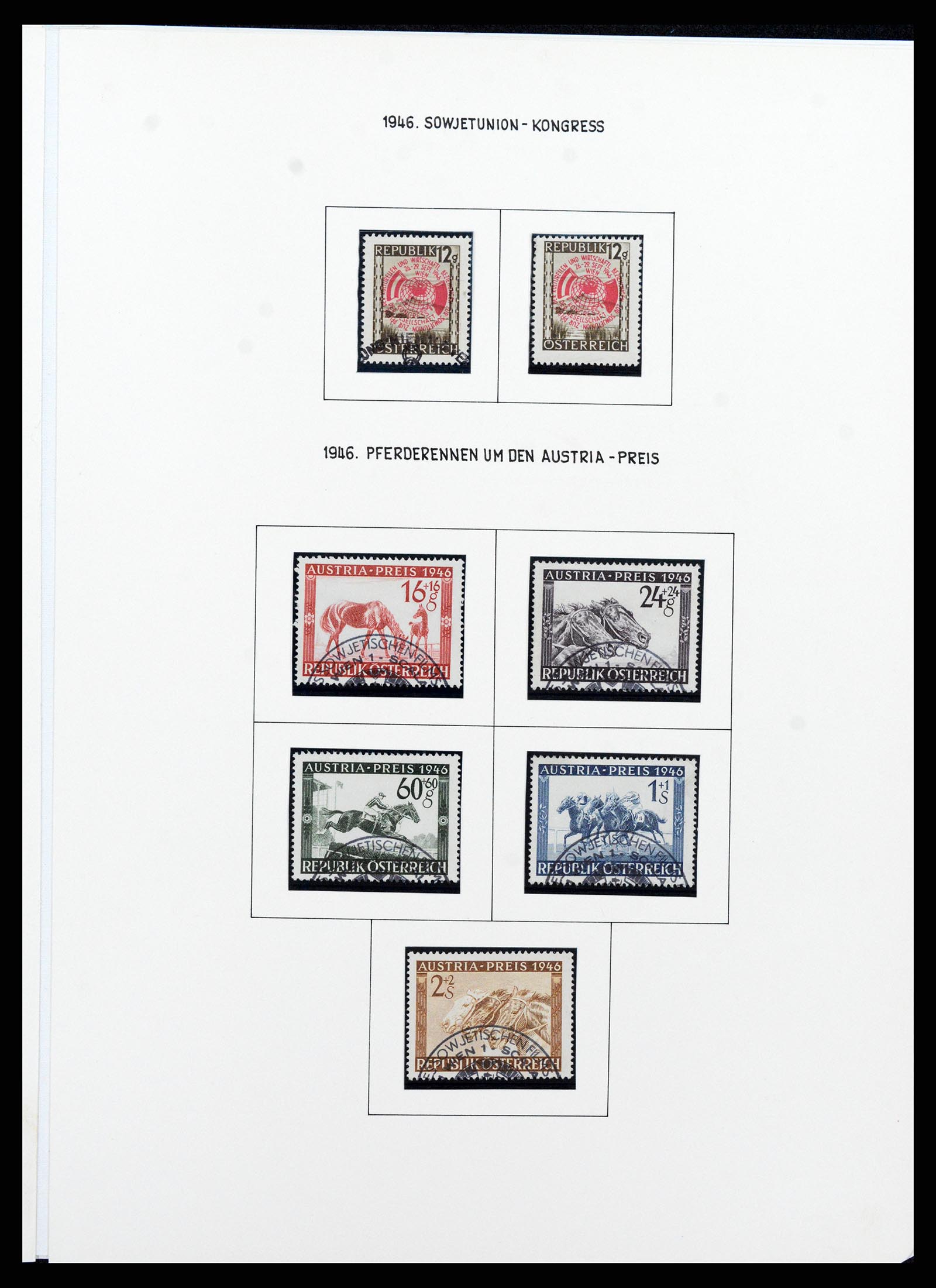 37090 581 - Stamp collection 37090 Austria supercollection 1850-1947.