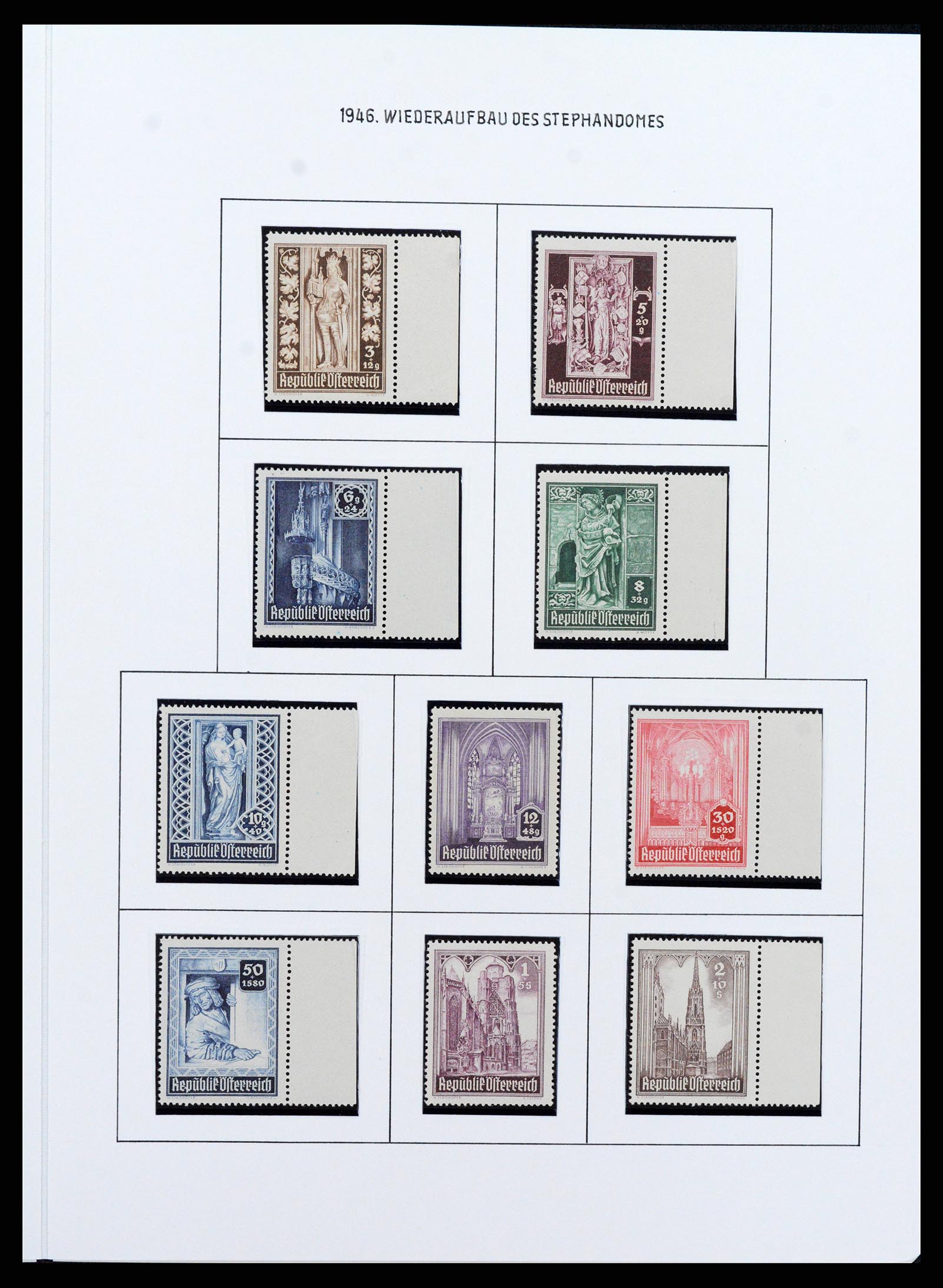 37090 585 - Postzegelverzameling 37090 Oostenrijk supercollectie 1850-1947.