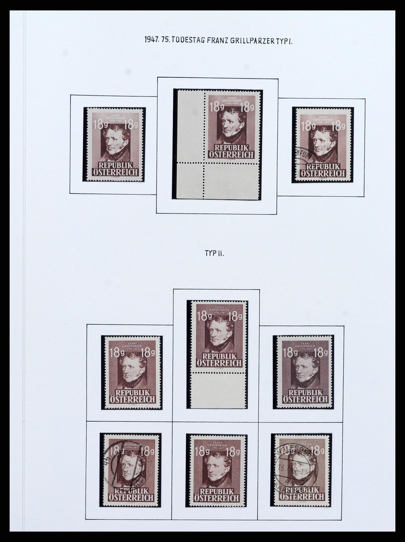 37090 595 - Stamp collection 37090 Austria supercollection 1850-1947.