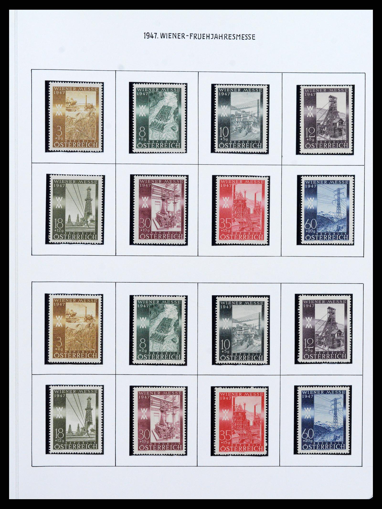 37090 596 - Stamp collection 37090 Austria supercollection 1850-1947.