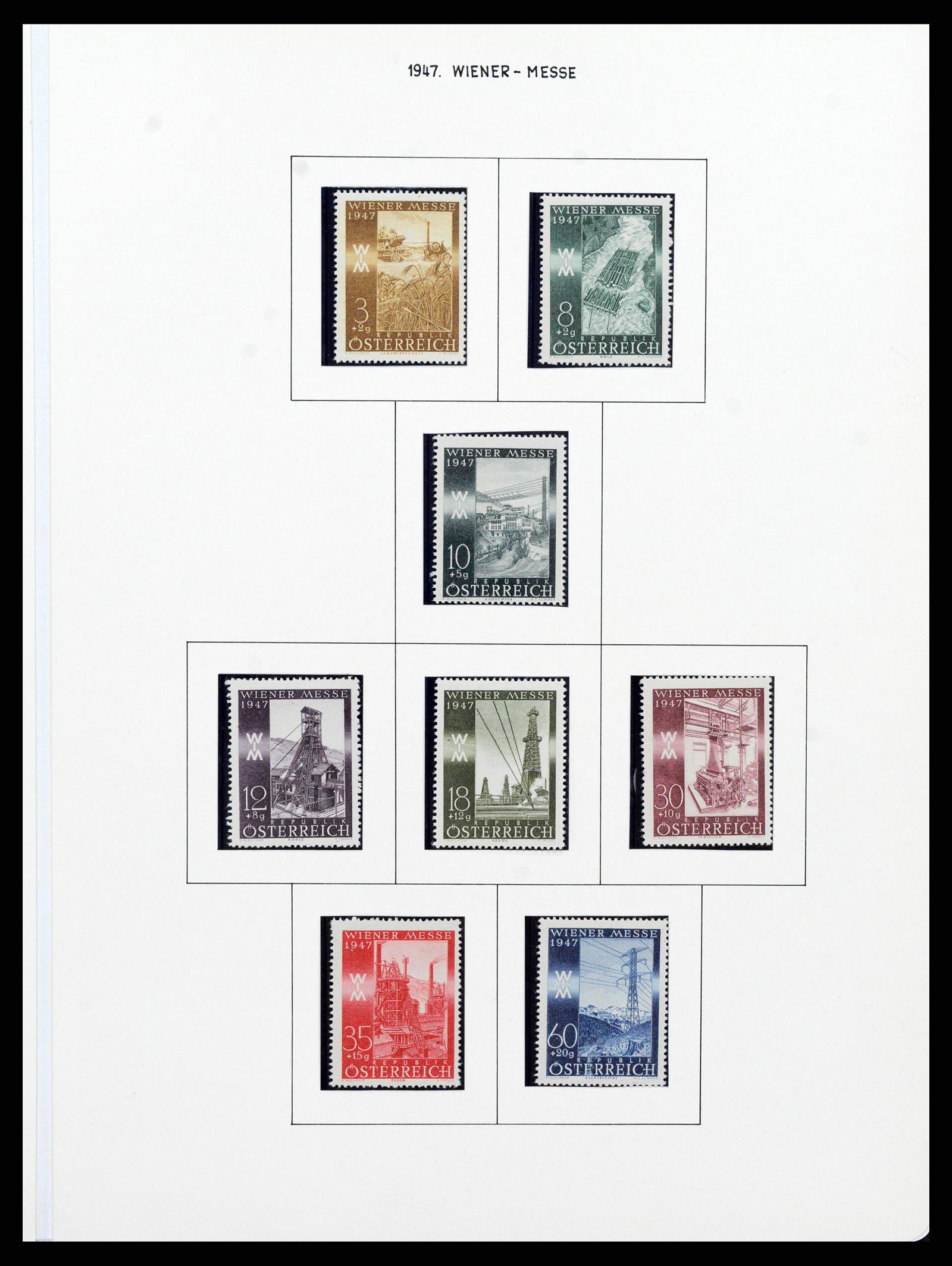 37090 597 - Stamp collection 37090 Austria supercollection 1850-1947.