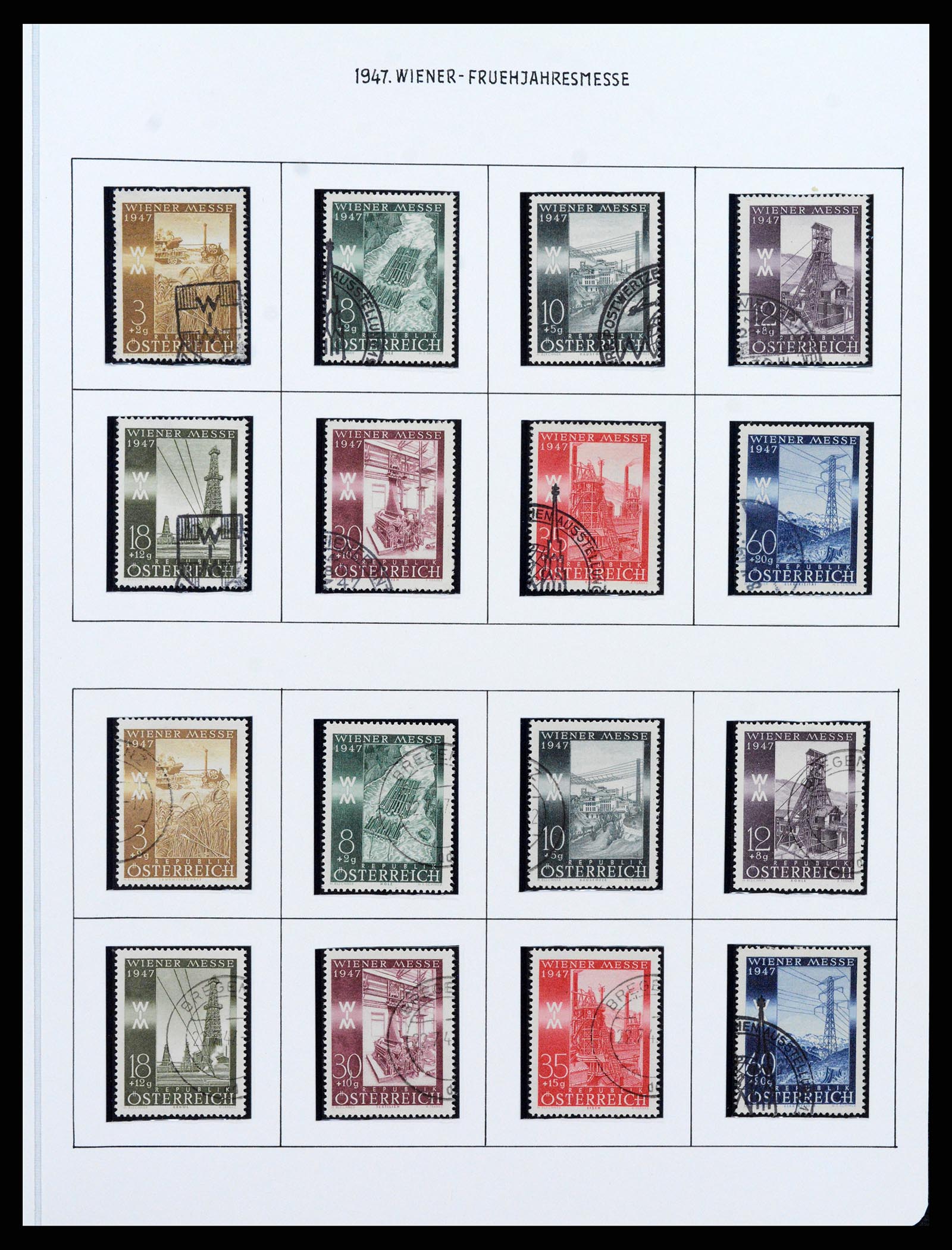 37090 598 - Stamp collection 37090 Austria supercollection 1850-1947.