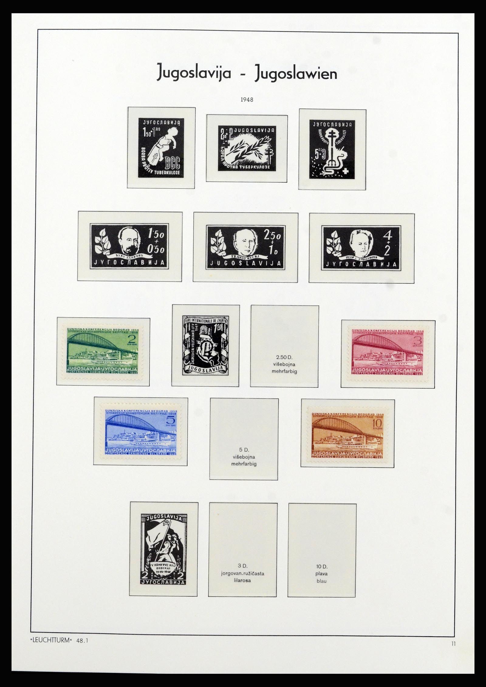 37091 007 - Postzegelverzameling 37091 Joegoslavië 1945-2001.