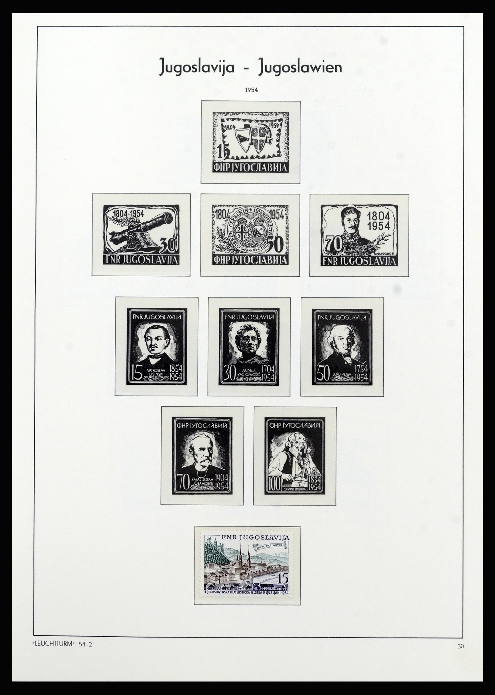 37091 021 - Postzegelverzameling 37091 Joegoslavië 1945-2001.