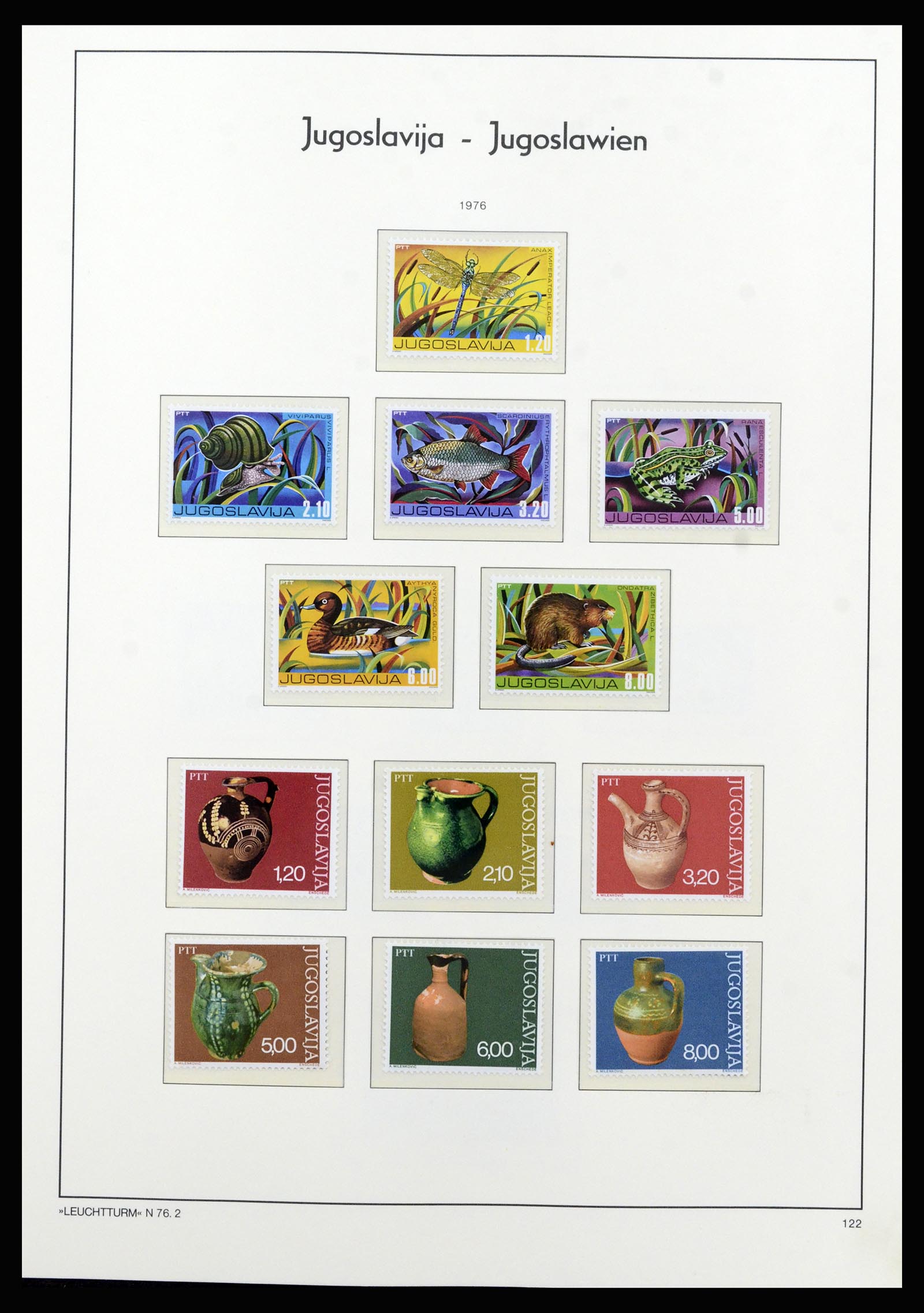 37091 099 - Postzegelverzameling 37091 Joegoslavië 1945-2001.