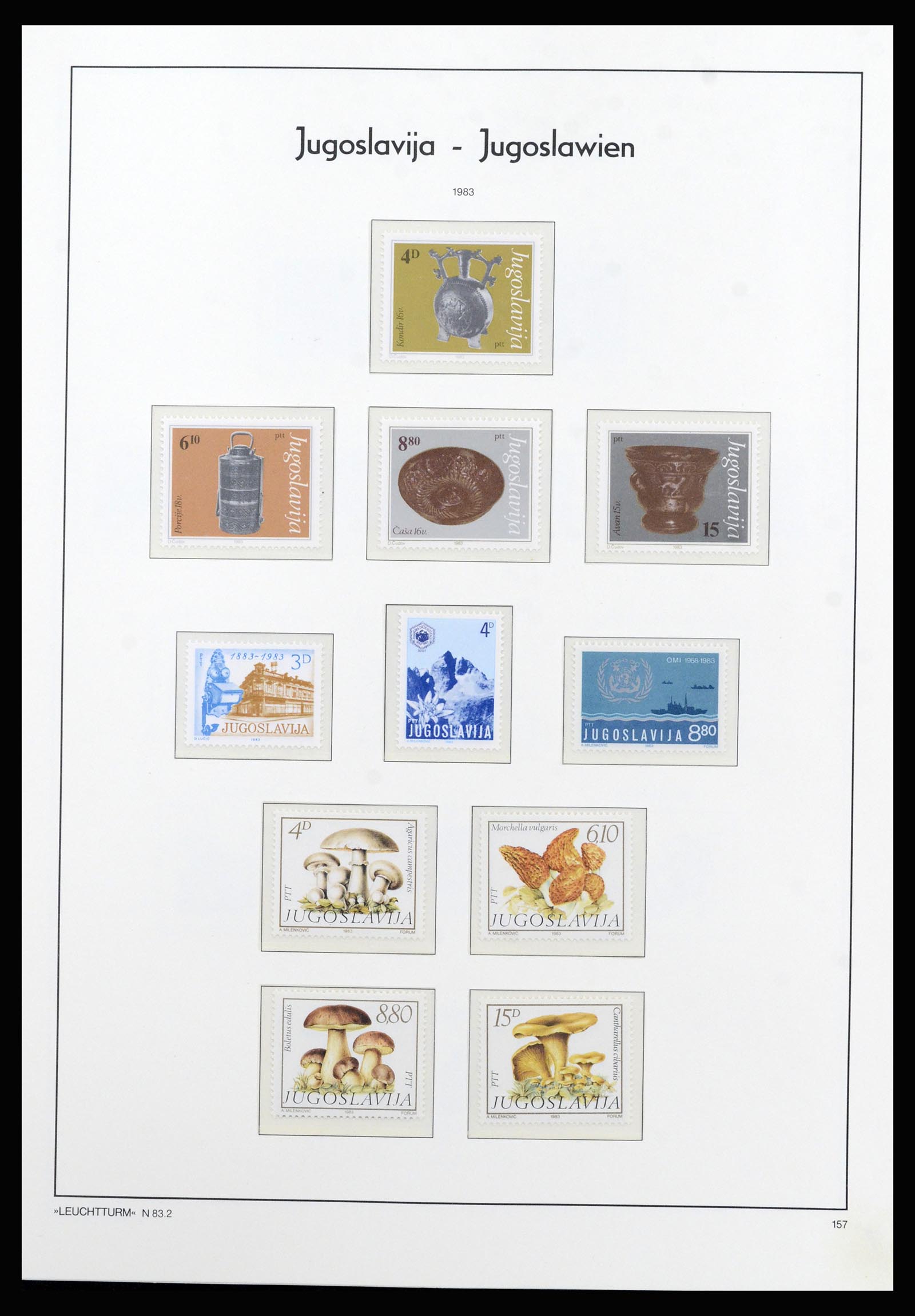 37091 134 - Postzegelverzameling 37091 Joegoslavië 1945-2001.