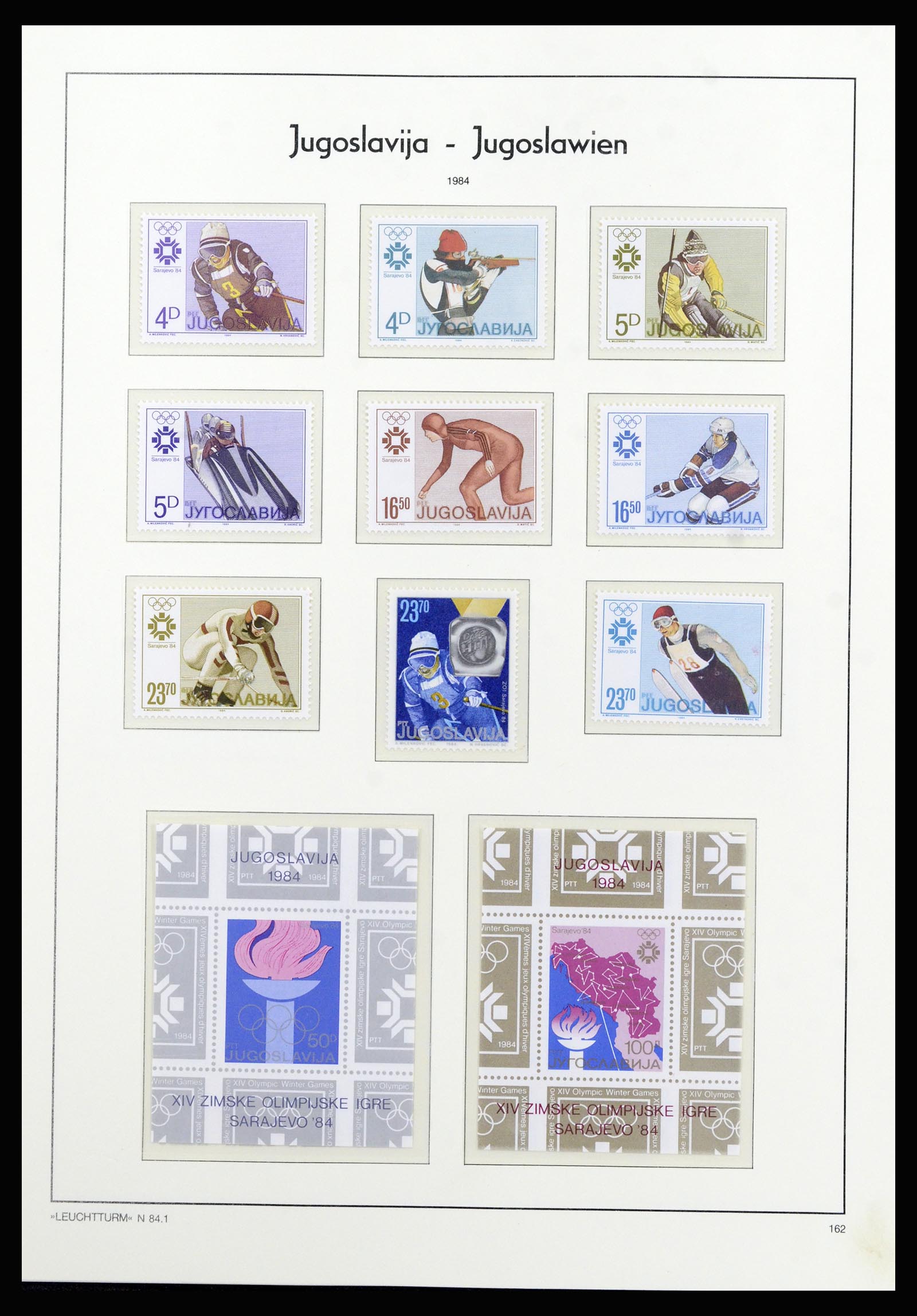 37091 139 - Postzegelverzameling 37091 Joegoslavië 1945-2001.