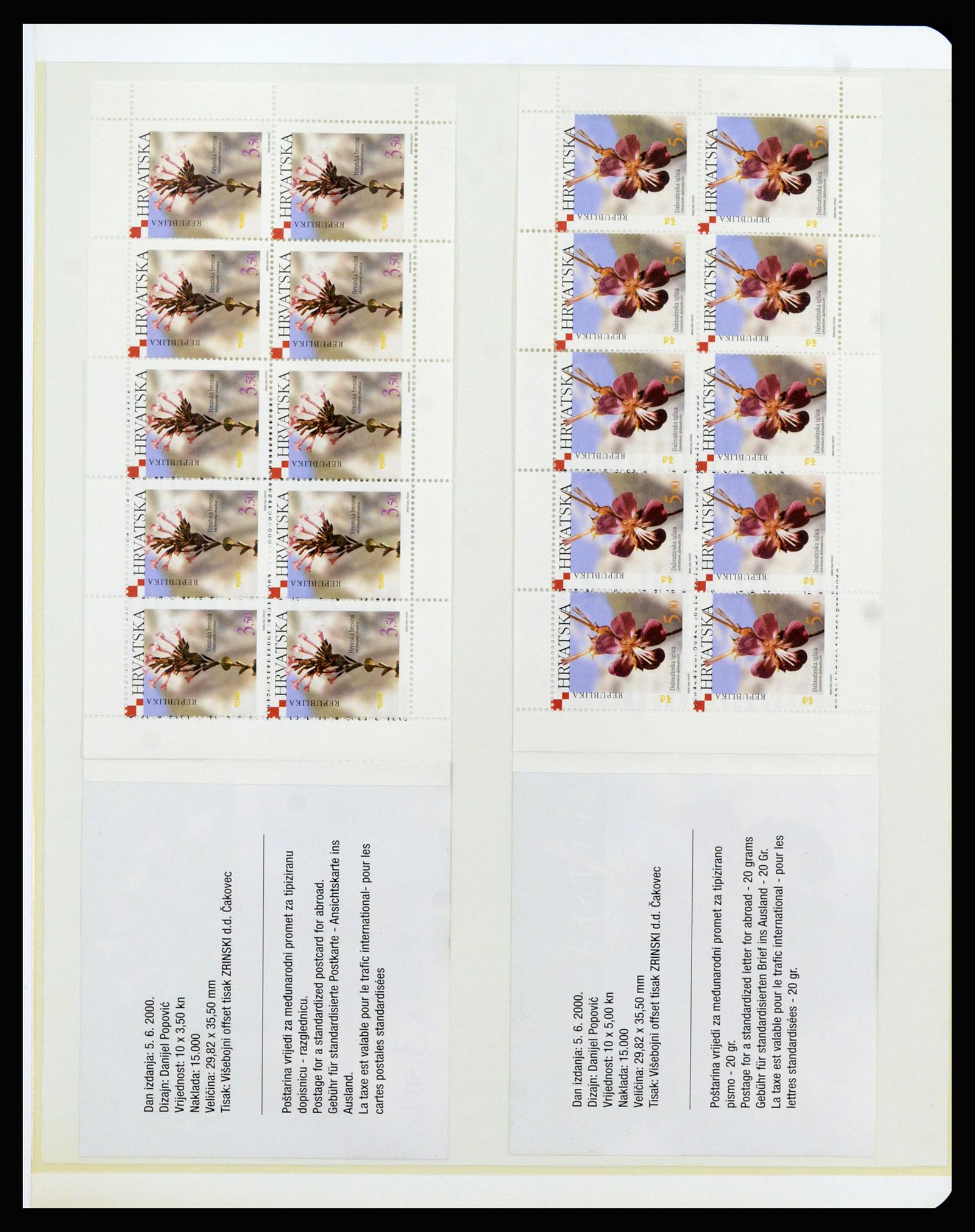 37091 321 - Postzegelverzameling 37091 Joegoslavië 1945-2001.