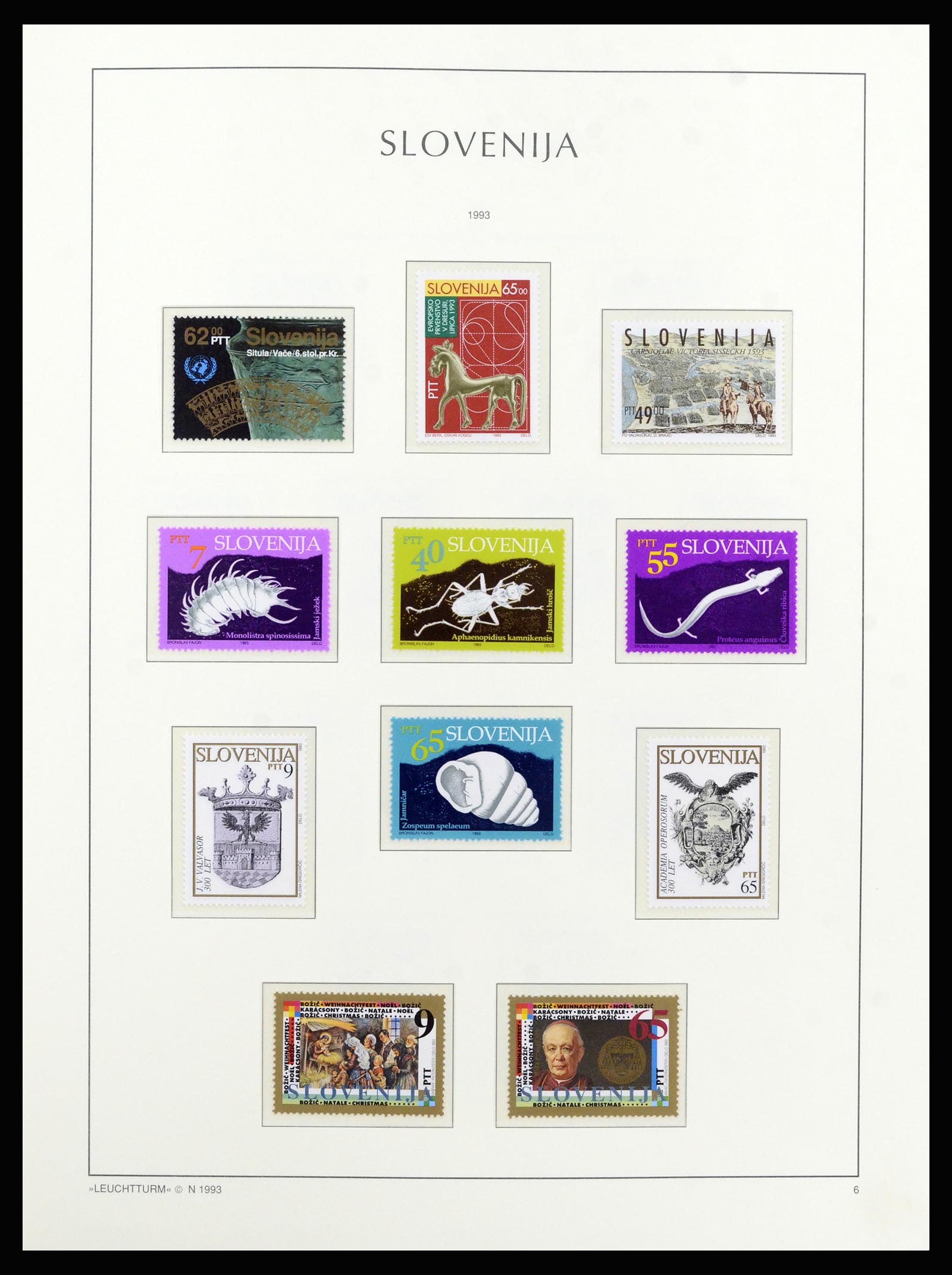 37091 328 - Postzegelverzameling 37091 Joegoslavië 1945-2001.