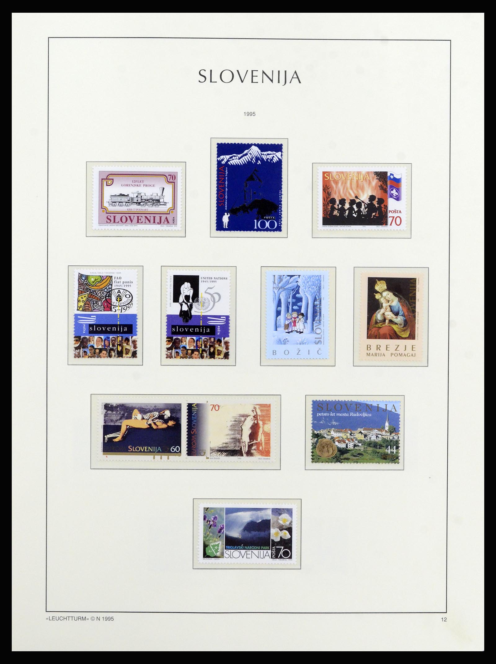 37091 334 - Postzegelverzameling 37091 Joegoslavië 1945-2001.