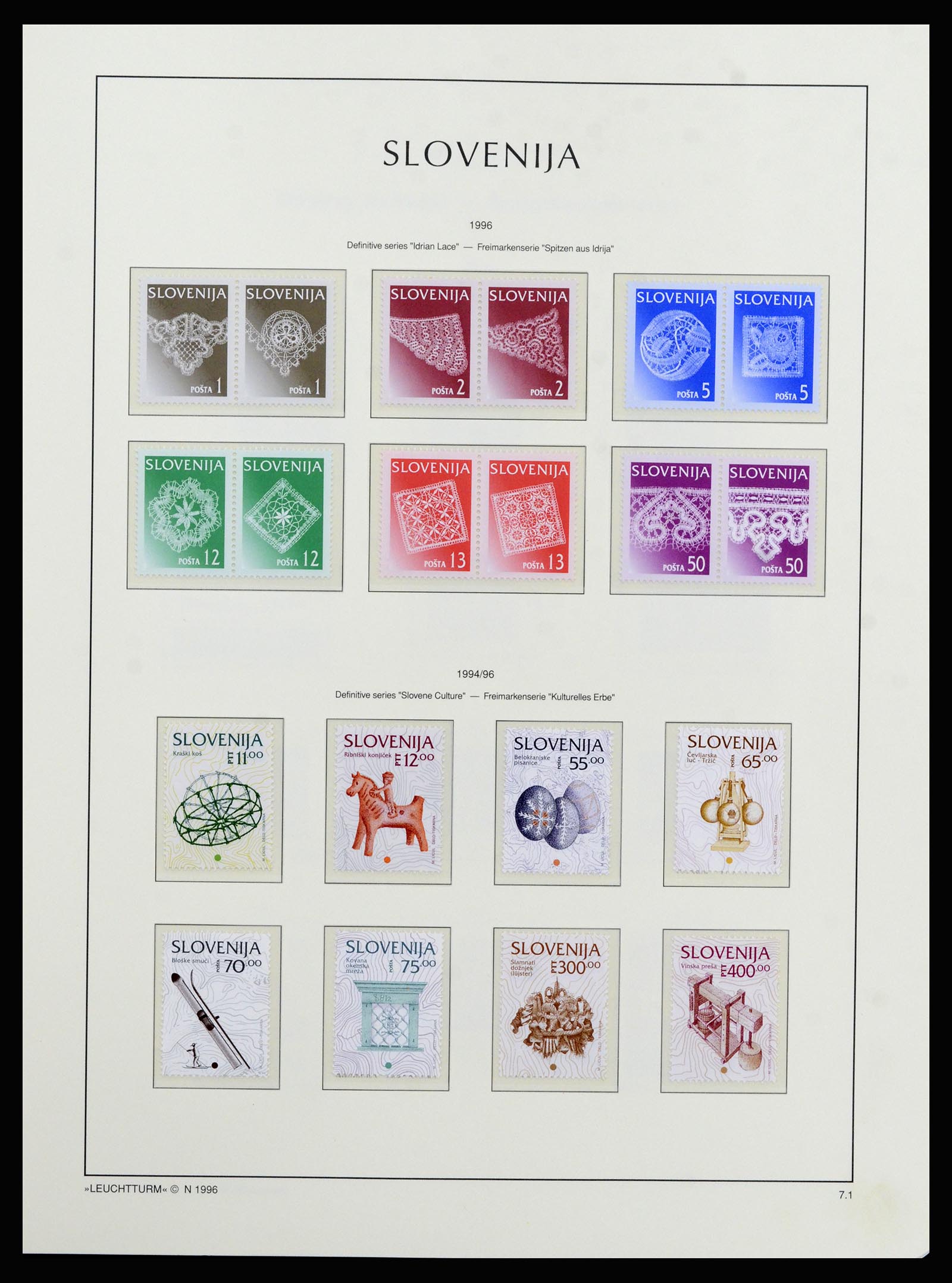 37091 338 - Postzegelverzameling 37091 Joegoslavië 1945-2001.