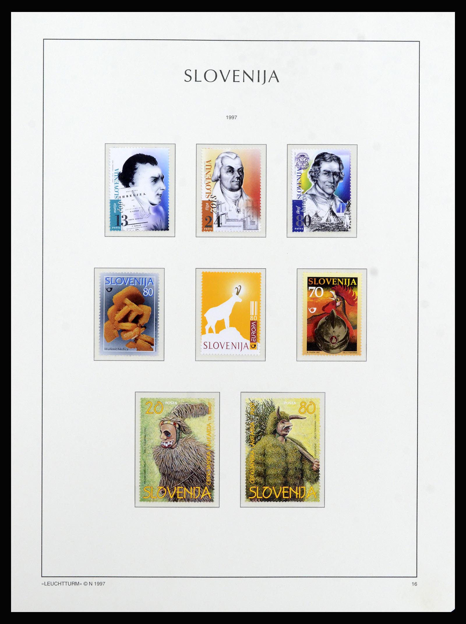 37091 340 - Postzegelverzameling 37091 Joegoslavië 1945-2001.