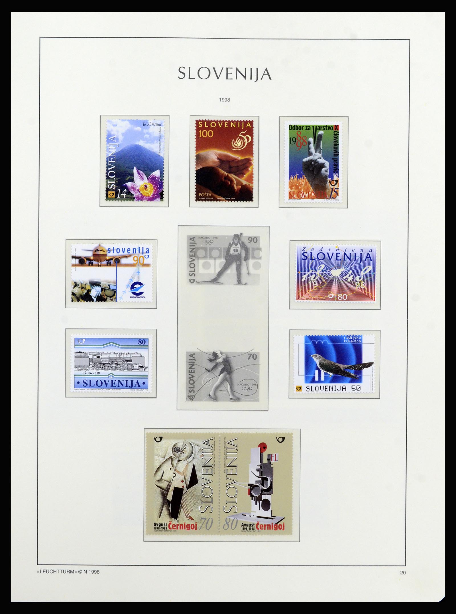 37091 345 - Postzegelverzameling 37091 Joegoslavië 1945-2001.