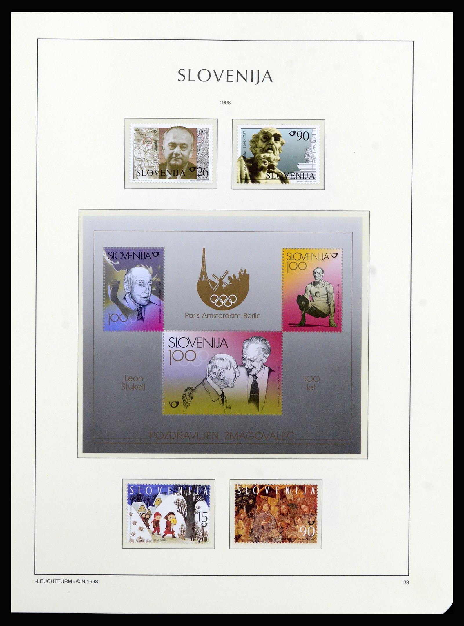 37091 348 - Postzegelverzameling 37091 Joegoslavië 1945-2001.