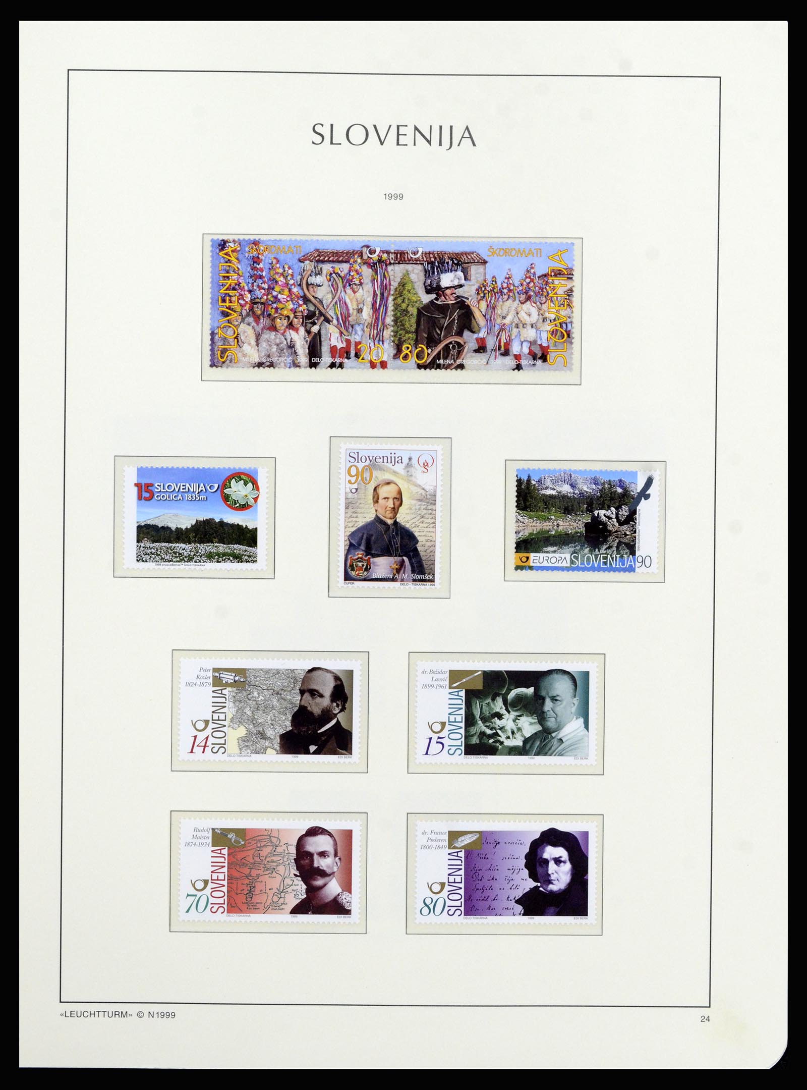 37091 349 - Postzegelverzameling 37091 Joegoslavië 1945-2001.
