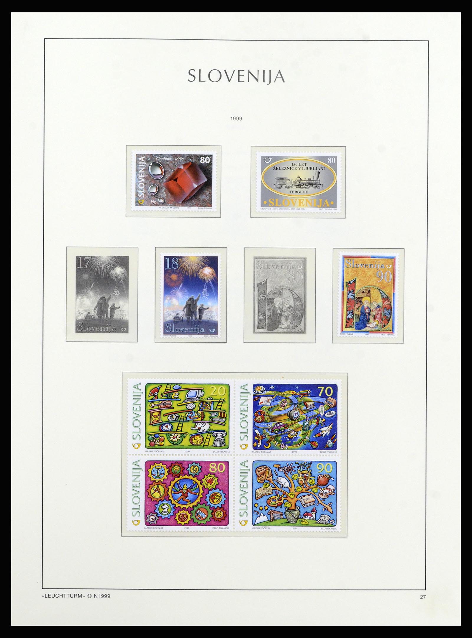 37091 352 - Postzegelverzameling 37091 Joegoslavië 1945-2001.