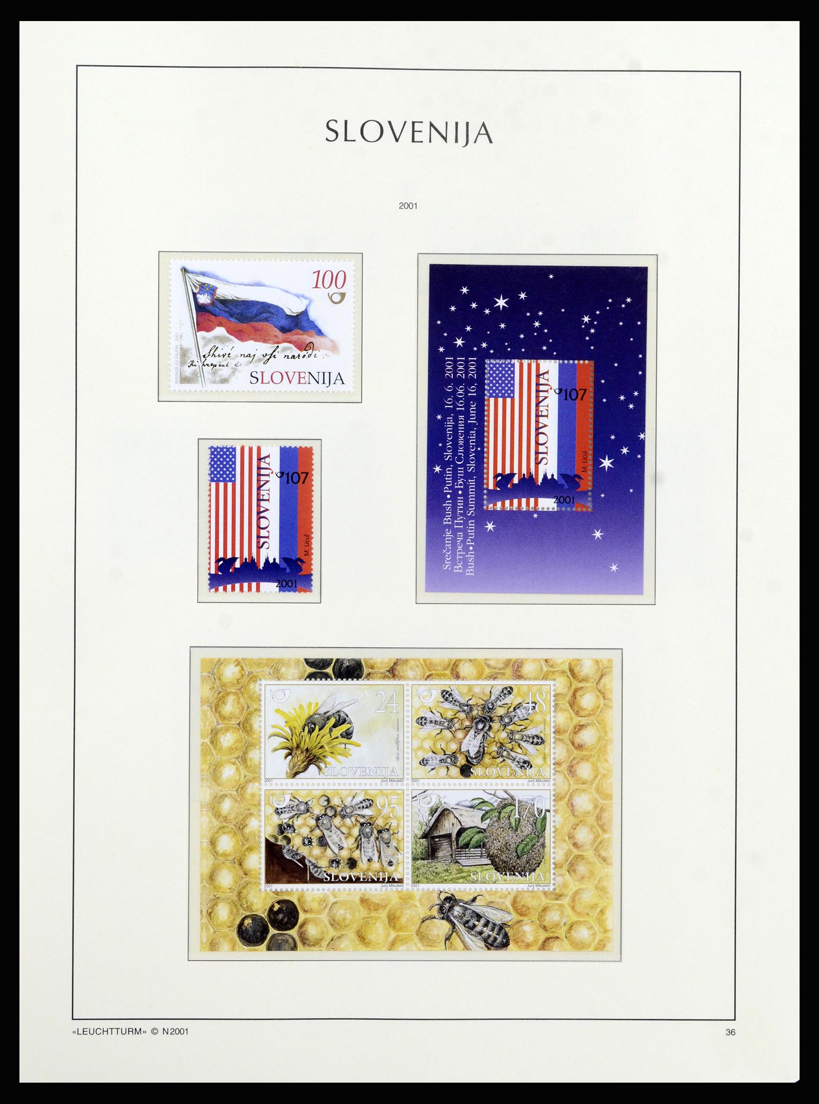 37091 363 - Postzegelverzameling 37091 Joegoslavië 1945-2001.