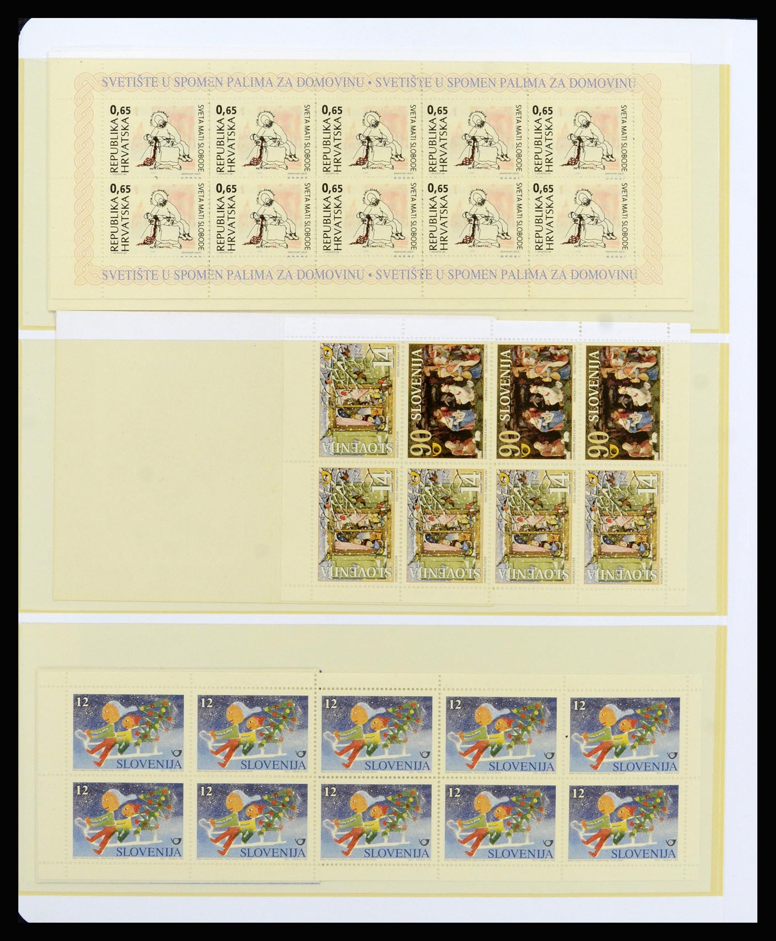 37091 370 - Postzegelverzameling 37091 Joegoslavië 1945-2001.