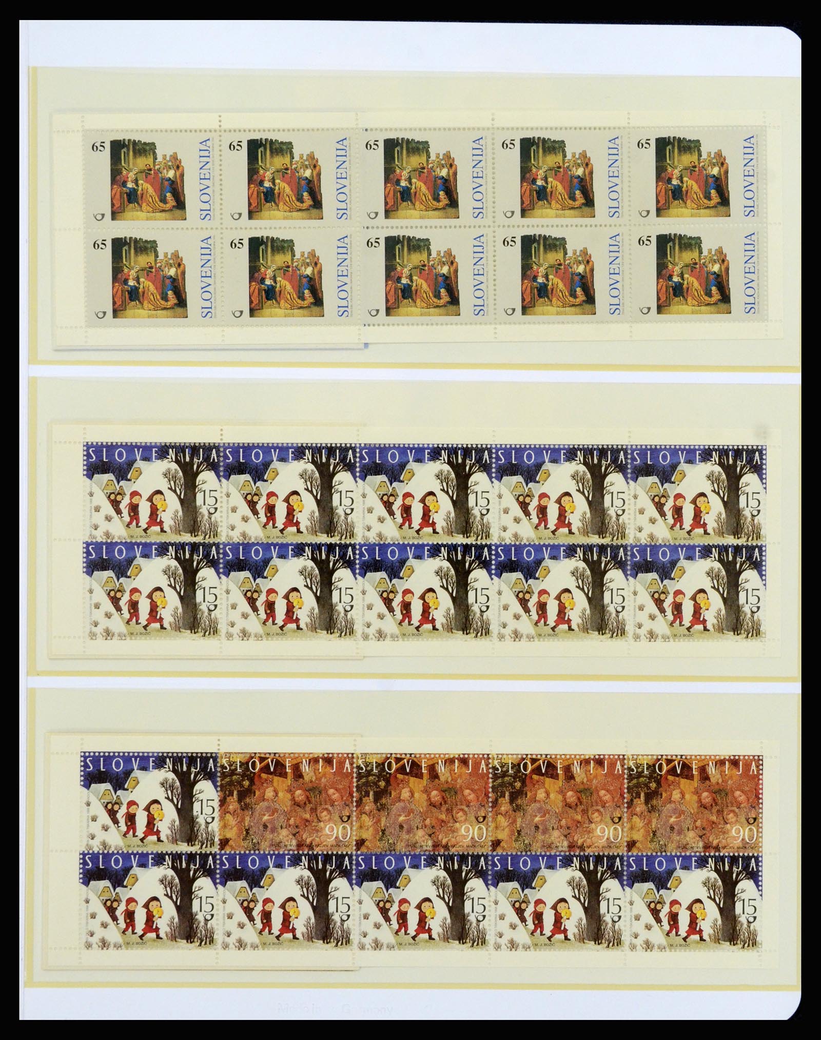 37091 371 - Postzegelverzameling 37091 Joegoslavië 1945-2001.