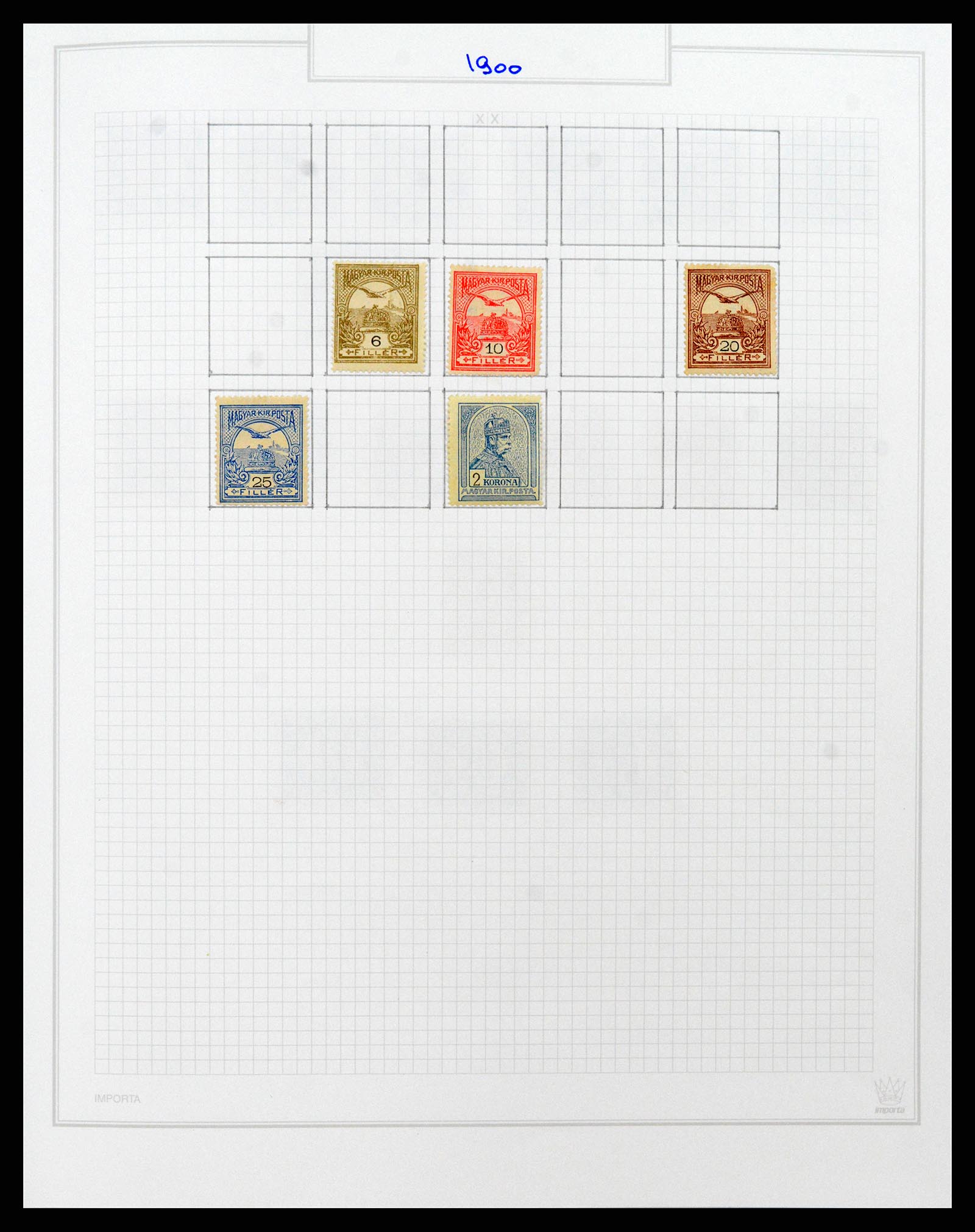 37092 004 - Postzegelverzameling 37092 Hongarije 1871-2018.