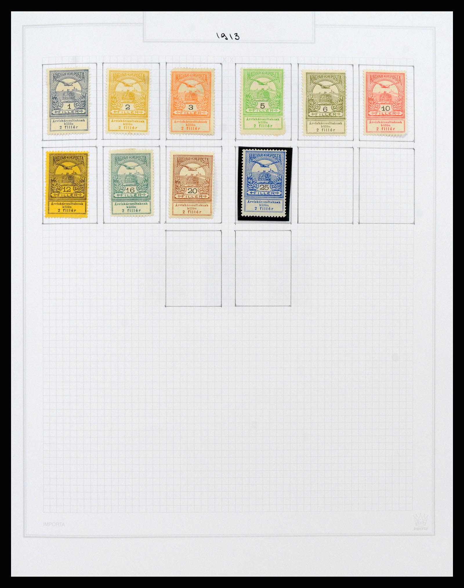 37092 008 - Postzegelverzameling 37092 Hongarije 1871-2018.
