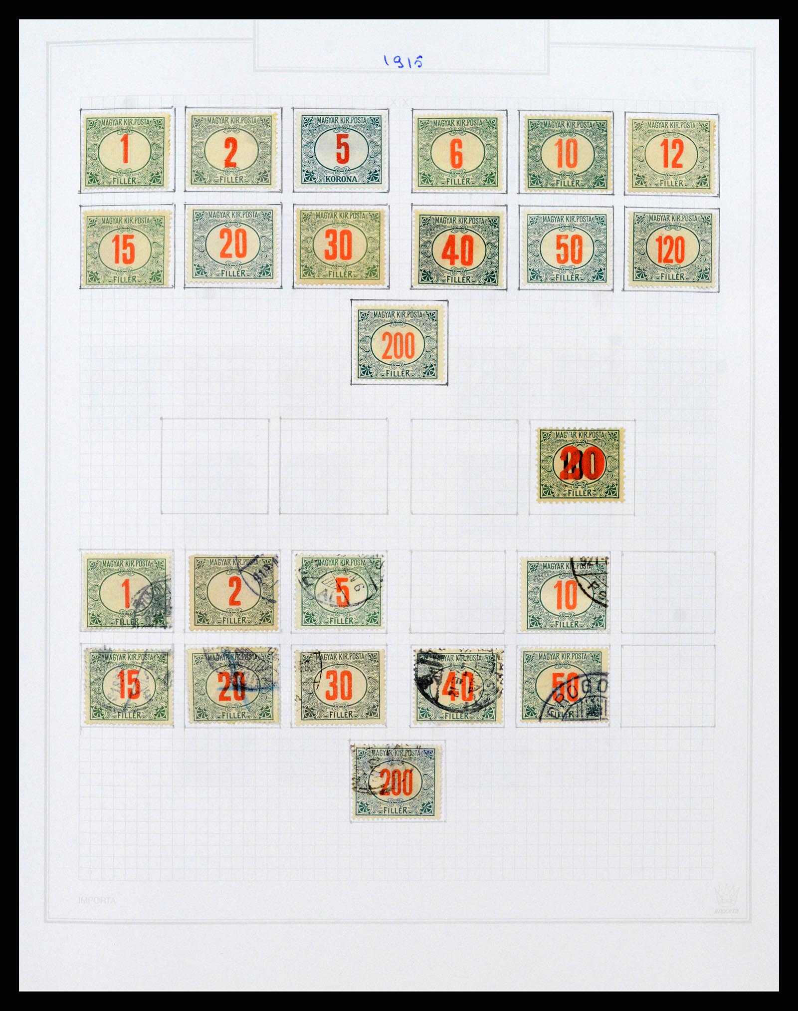 37092 011 - Postzegelverzameling 37092 Hongarije 1871-2018.