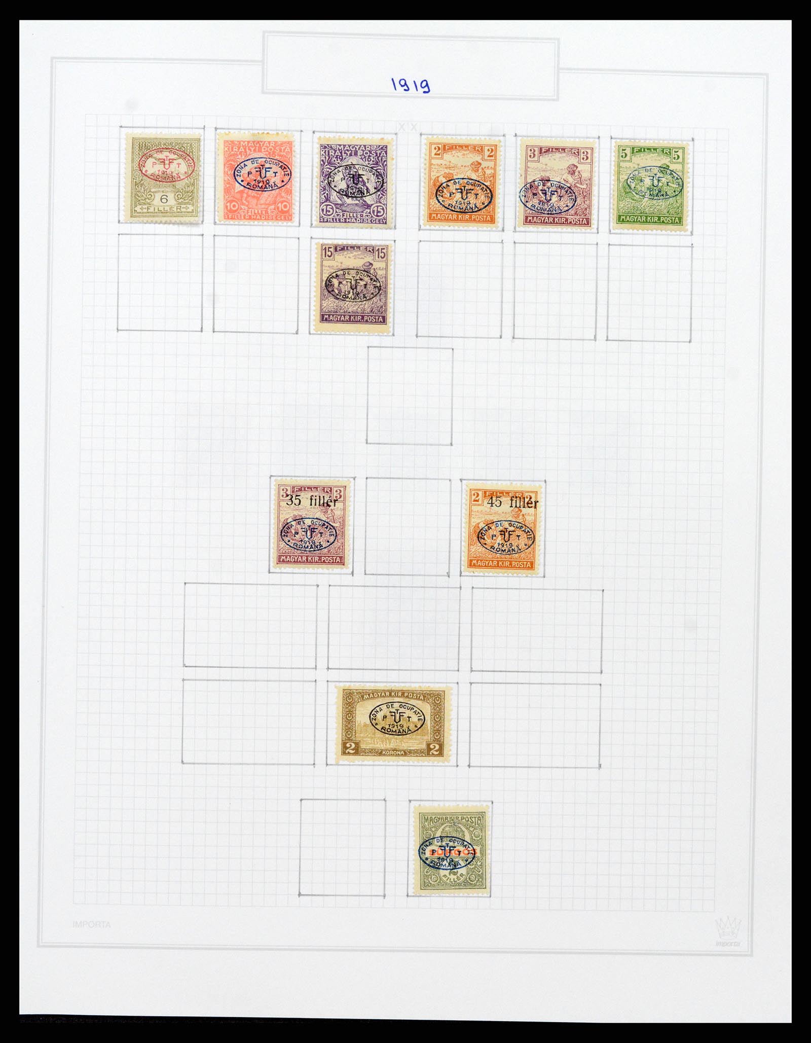 37092 029 - Postzegelverzameling 37092 Hongarije 1871-2018.