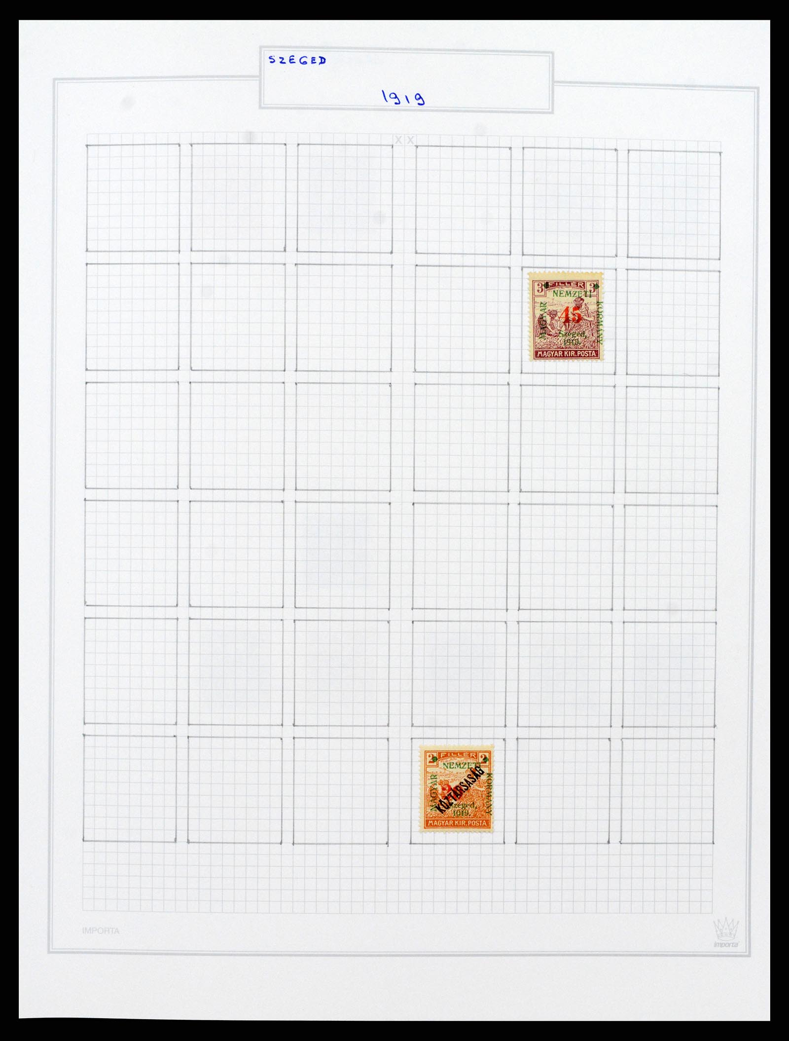 37092 034 - Postzegelverzameling 37092 Hongarije 1871-2018.