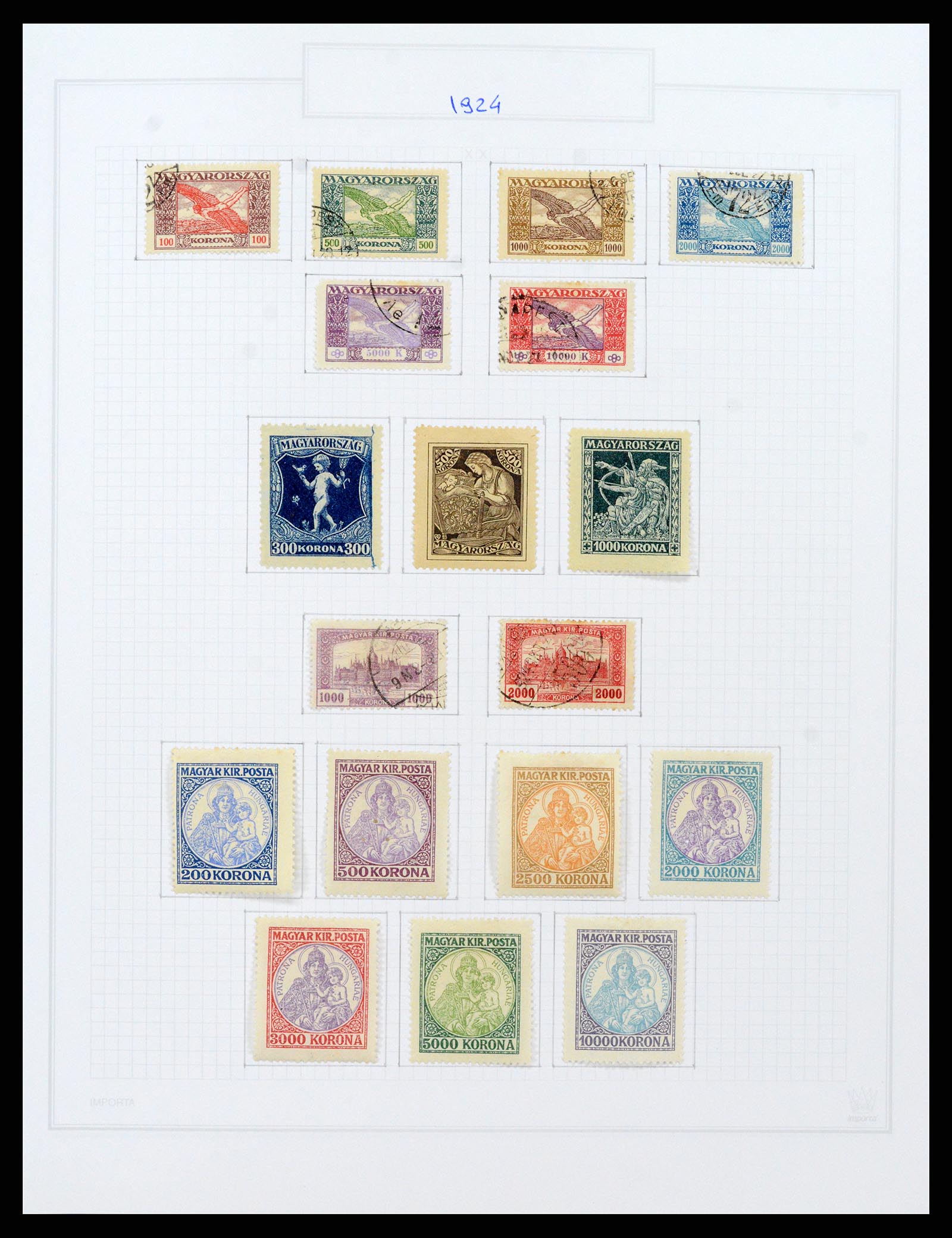 37092 054 - Stamp collection 37092 Hungary 1871-2018.
