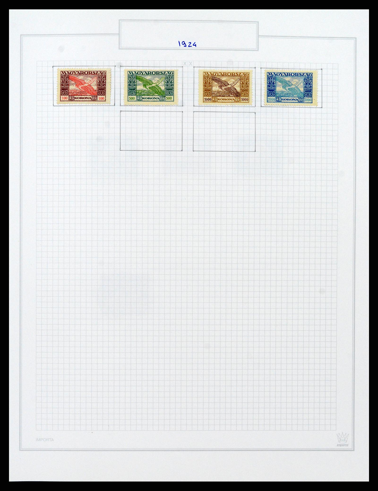 37092 055 - Postzegelverzameling 37092 Hongarije 1871-2018.