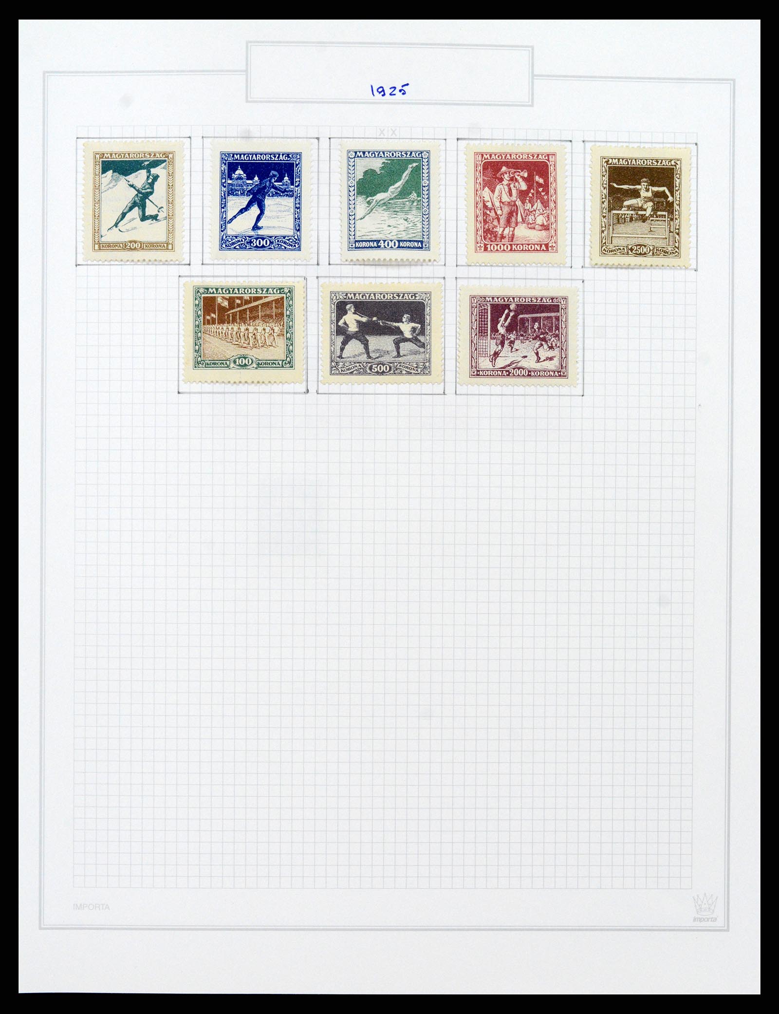 37092 057 - Postzegelverzameling 37092 Hongarije 1871-2018.