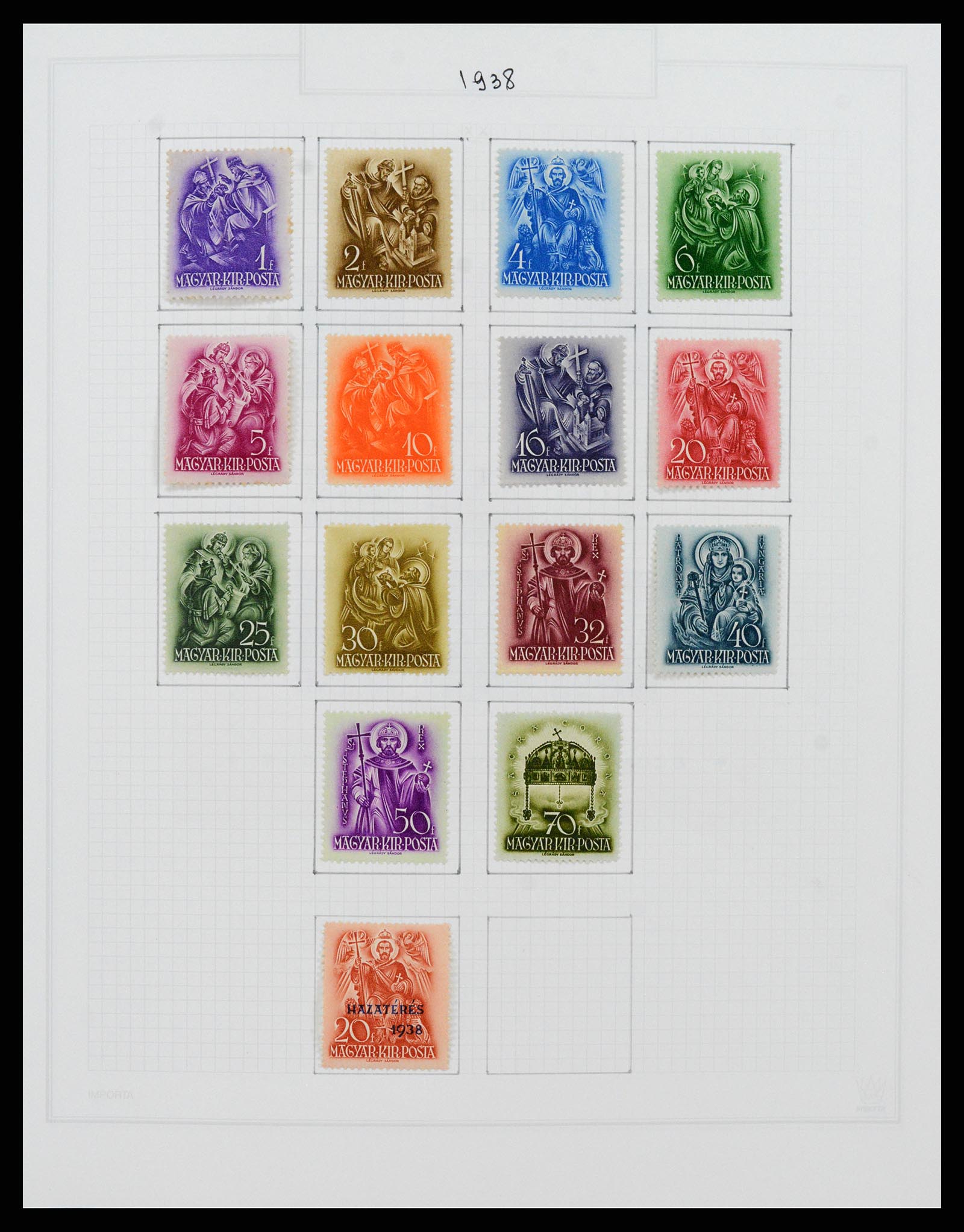 37092 083 - Postzegelverzameling 37092 Hongarije 1871-2018.