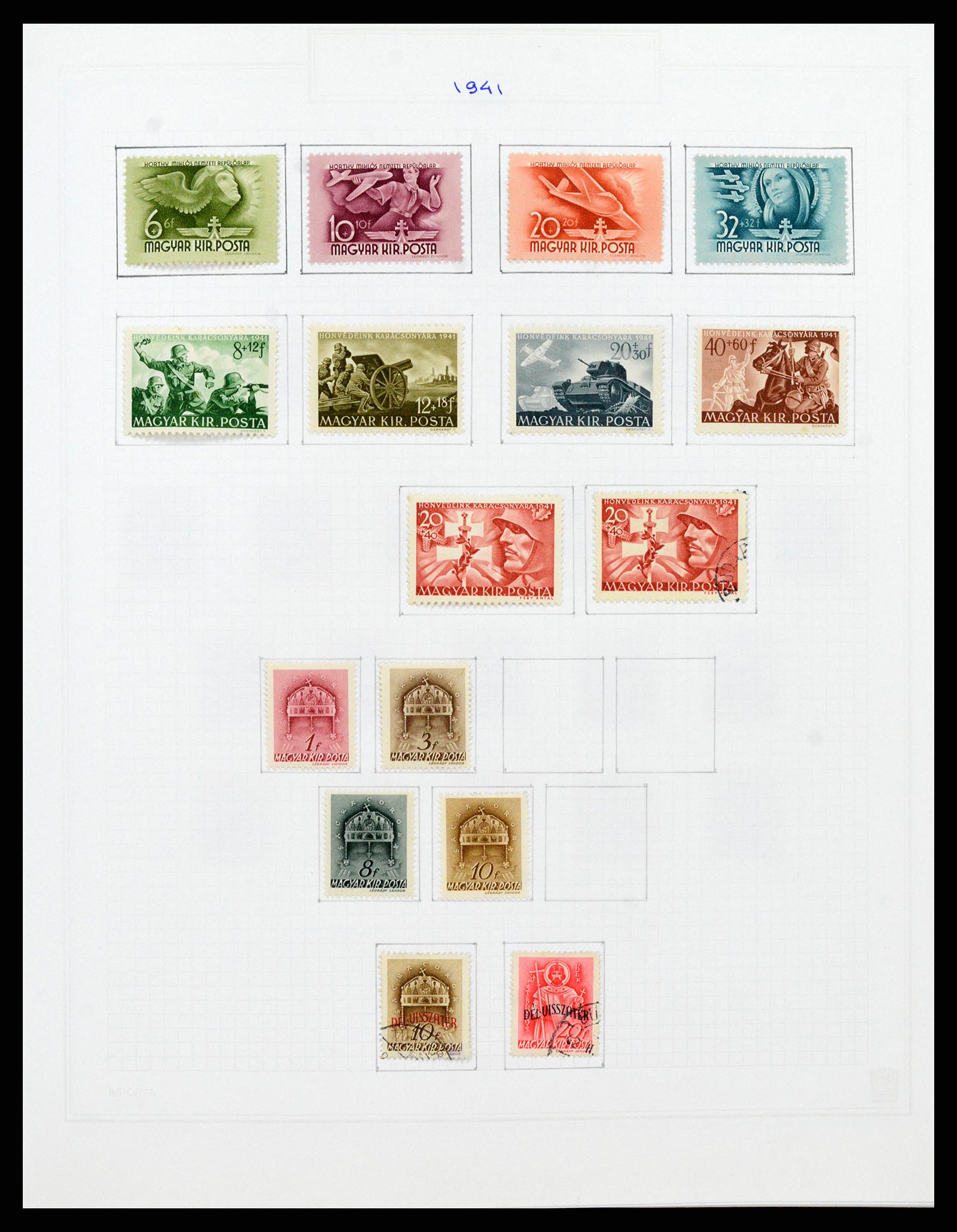 37092 099 - Postzegelverzameling 37092 Hongarije 1871-2018.
