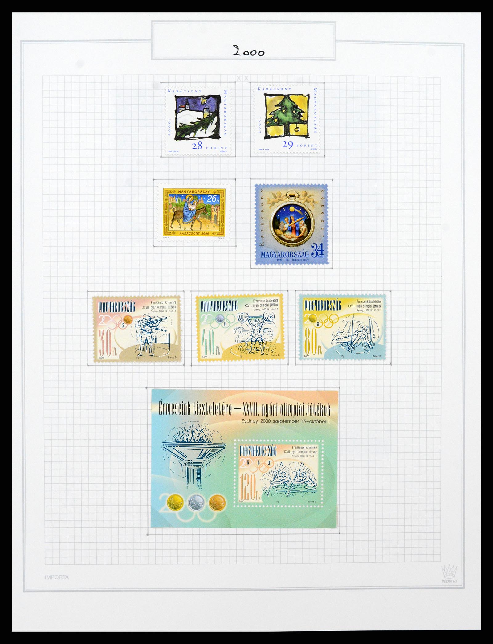 37092 903 - Postzegelverzameling 37092 Hongarije 1871-2018.