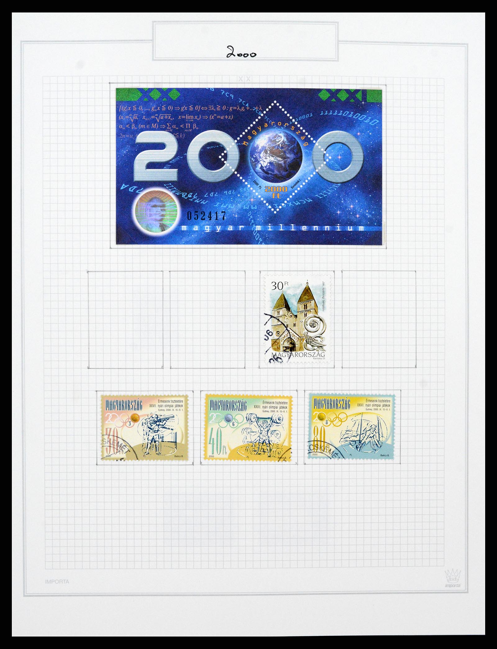 37092 904 - Postzegelverzameling 37092 Hongarije 1871-2018.