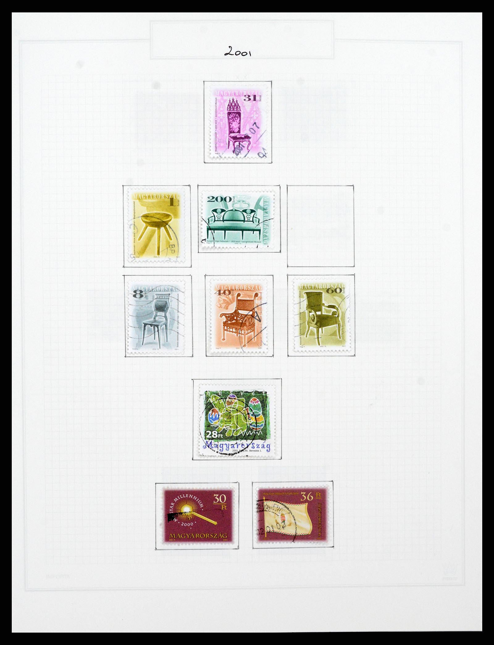 37092 905 - Postzegelverzameling 37092 Hongarije 1871-2018.