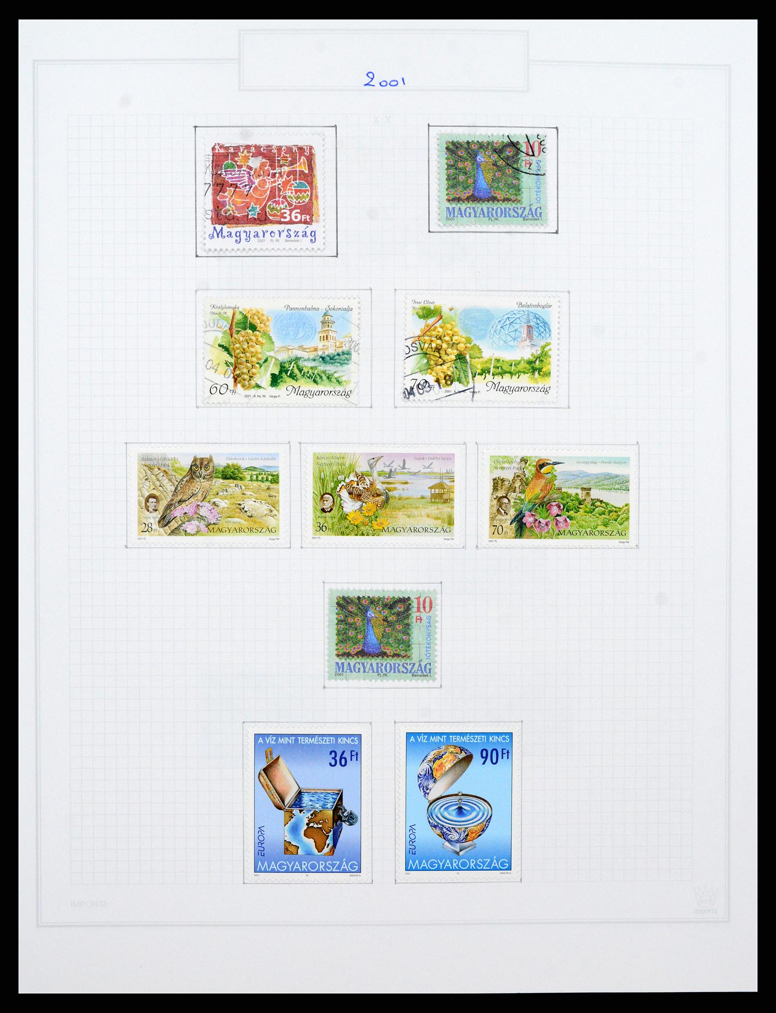 37092 906 - Postzegelverzameling 37092 Hongarije 1871-2018.