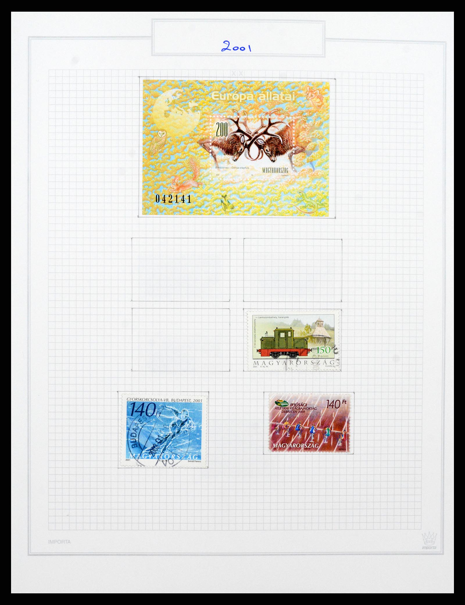 37092 907 - Postzegelverzameling 37092 Hongarije 1871-2018.