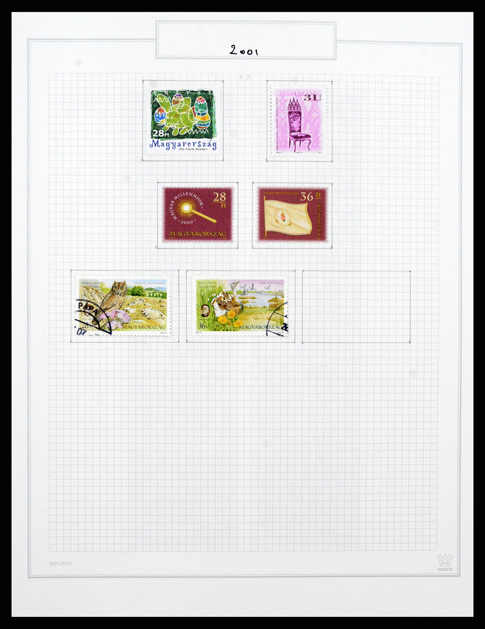 37092 912 - Postzegelverzameling 37092 Hongarije 1871-2018.