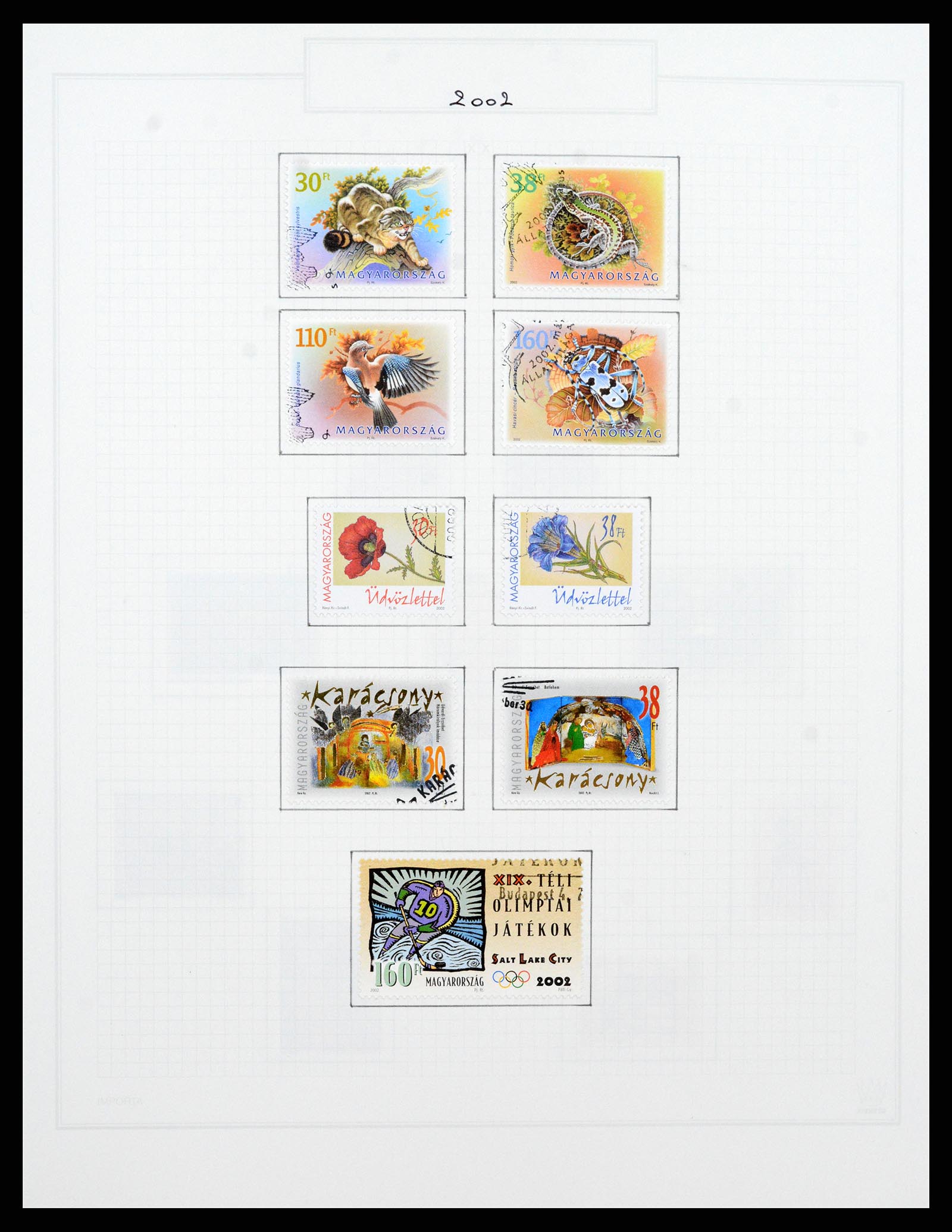 37092 915 - Postzegelverzameling 37092 Hongarije 1871-2018.