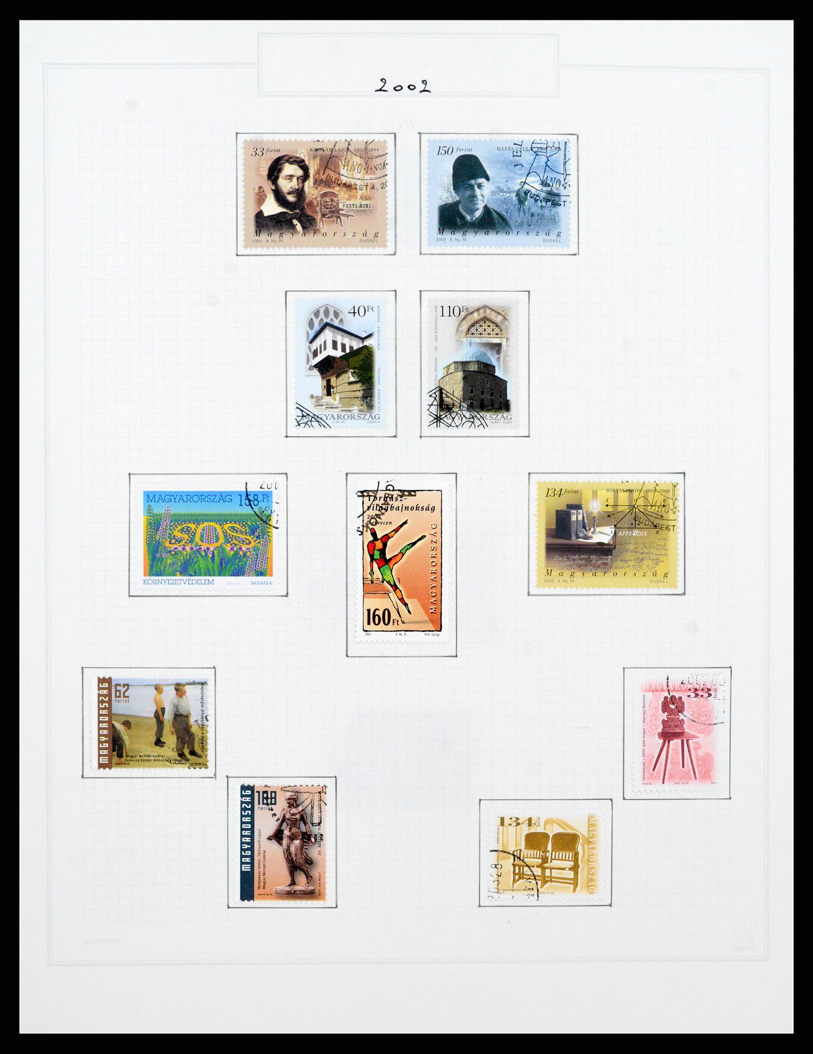 37092 916 - Postzegelverzameling 37092 Hongarije 1871-2018.