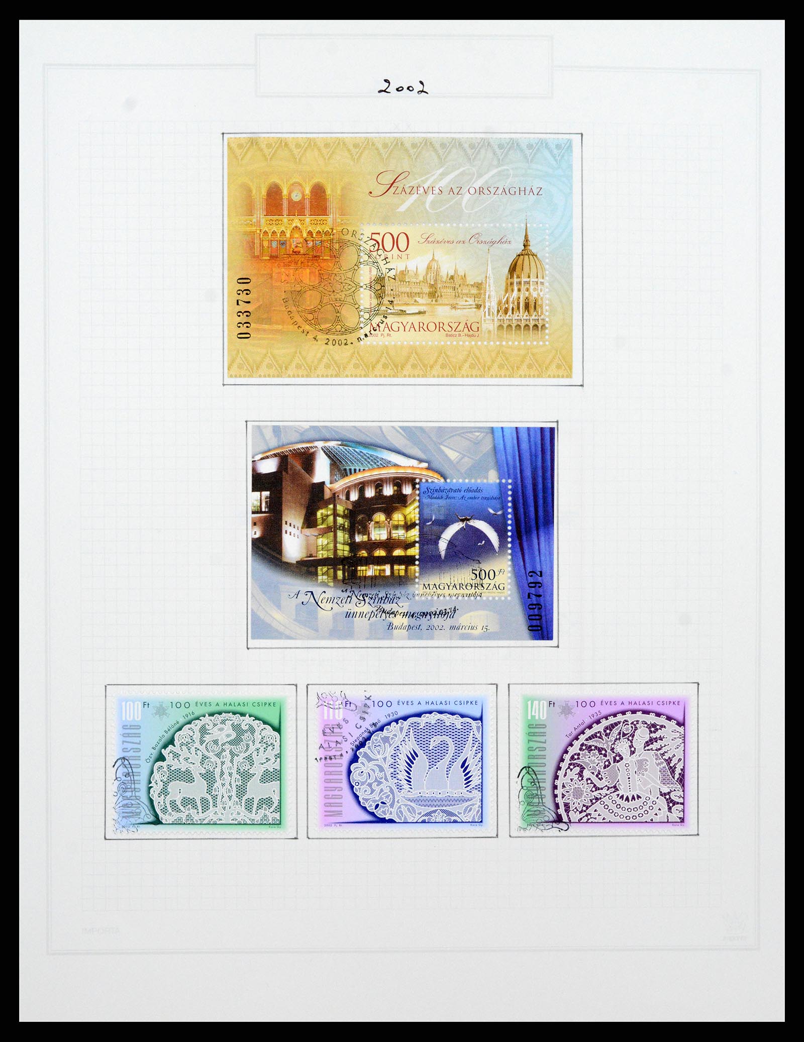 37092 919 - Postzegelverzameling 37092 Hongarije 1871-2018.