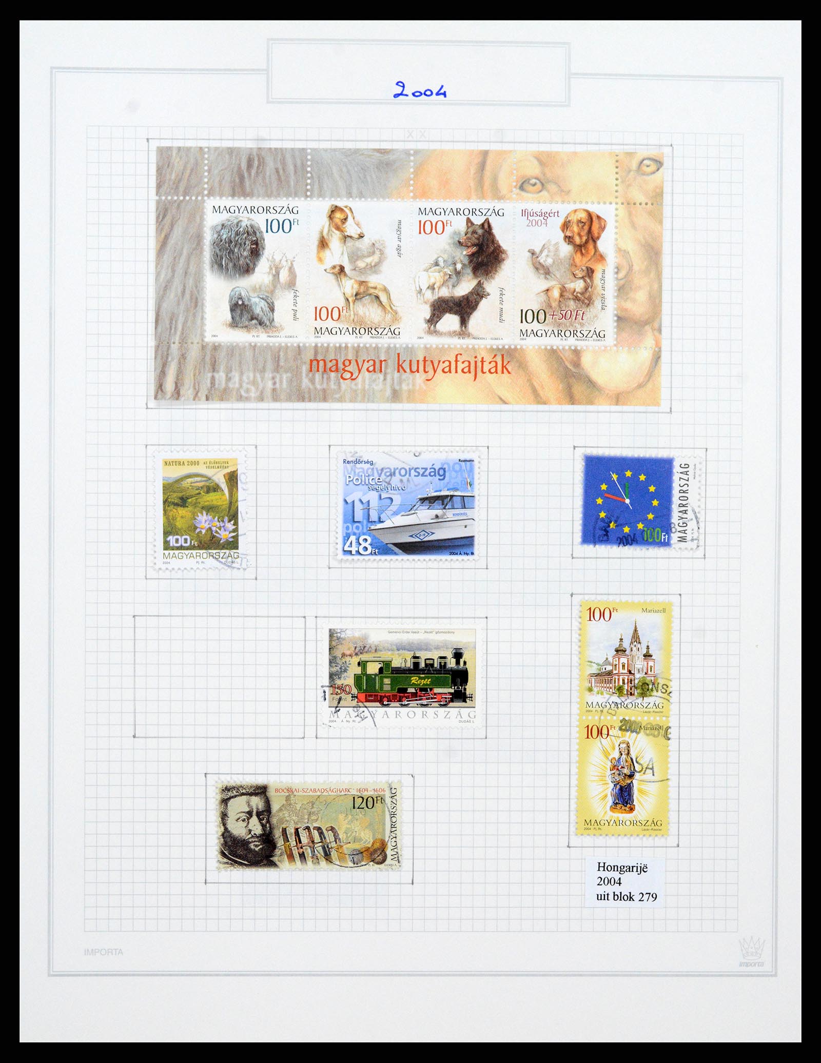 37092 928 - Postzegelverzameling 37092 Hongarije 1871-2018.