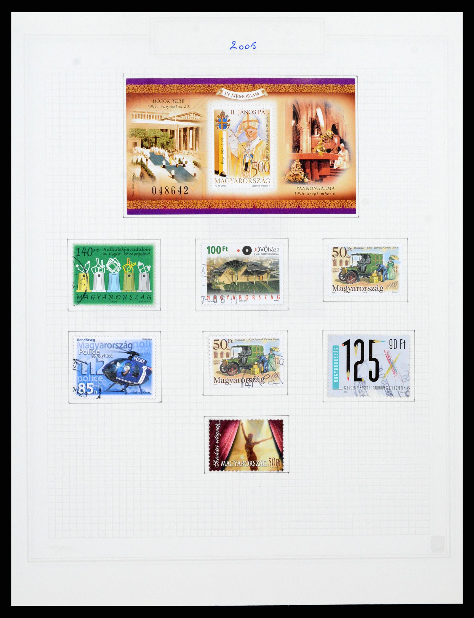 37092 931 - Postzegelverzameling 37092 Hongarije 1871-2018.