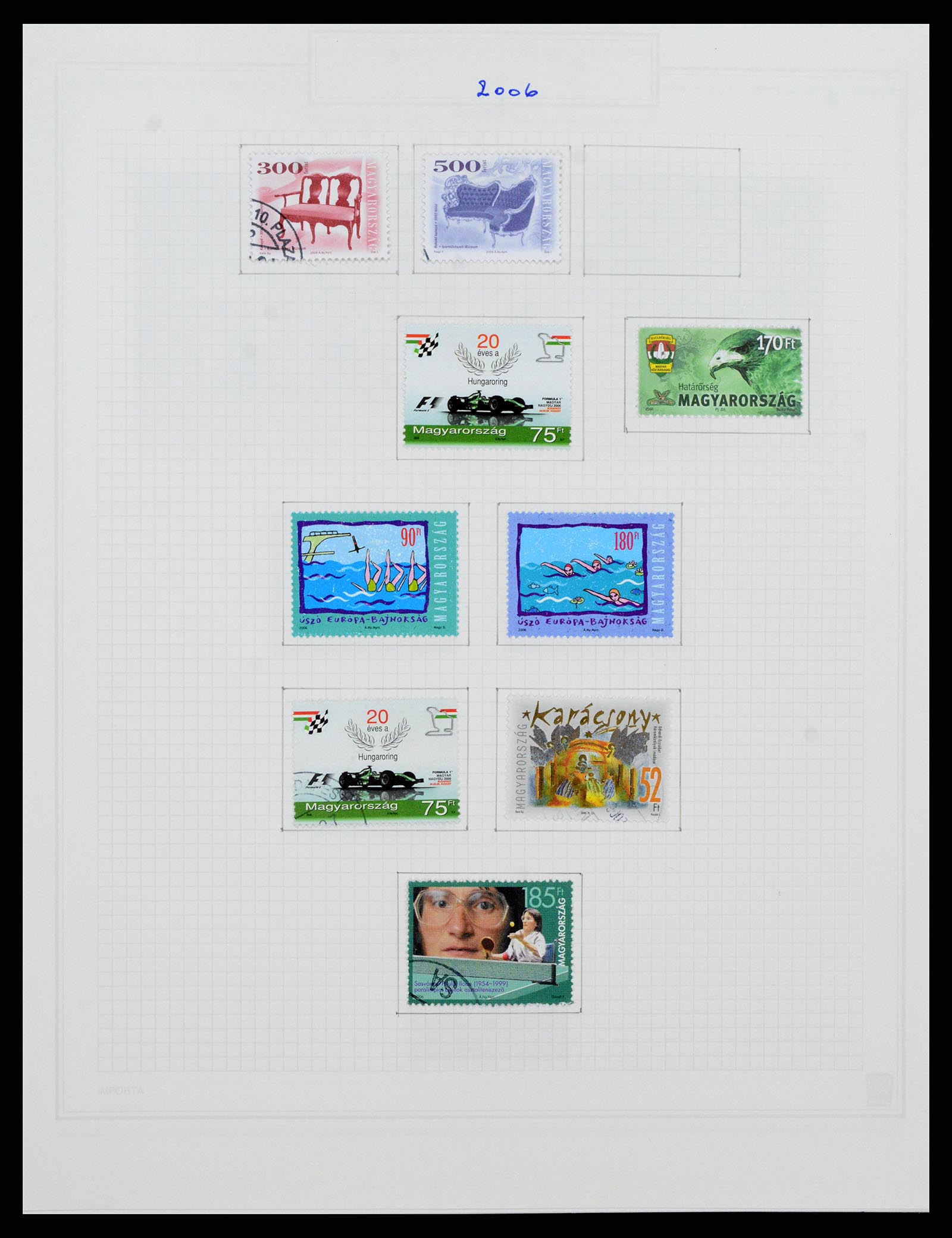 37092 933 - Postzegelverzameling 37092 Hongarije 1871-2018.