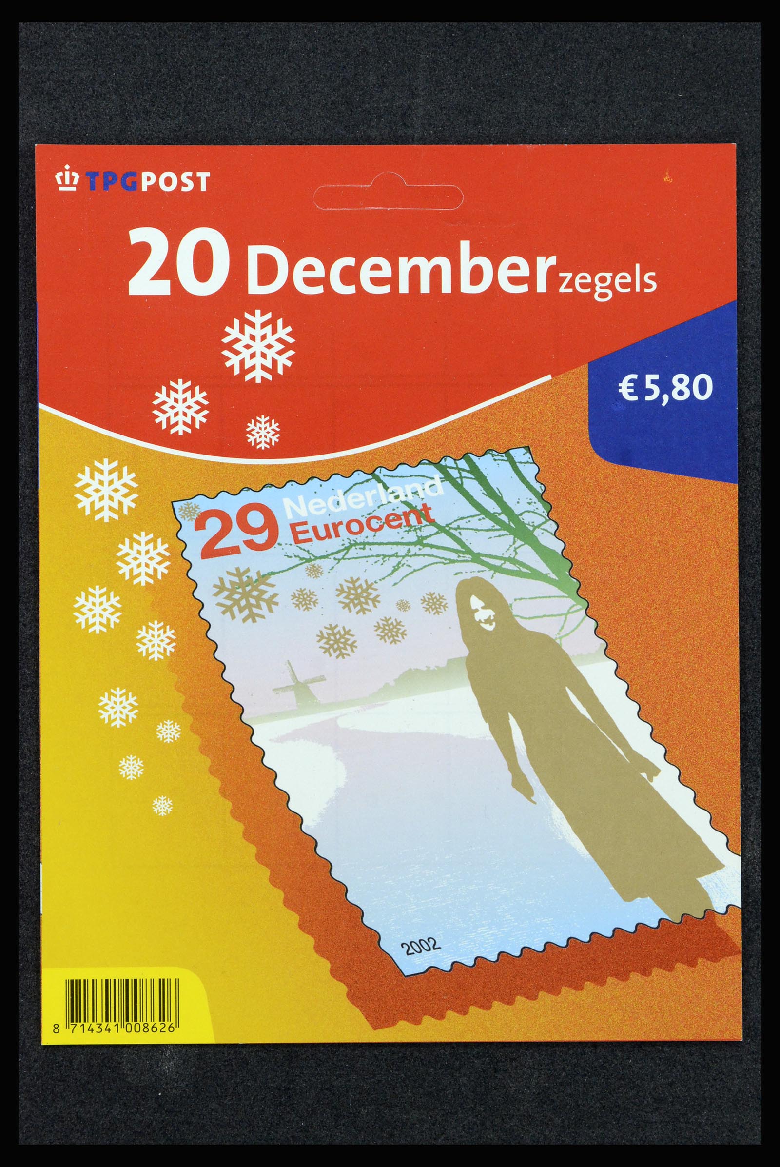 37093 018 - Postzegelverzameling 37093 Nederland hangmapjes 1993-2004.