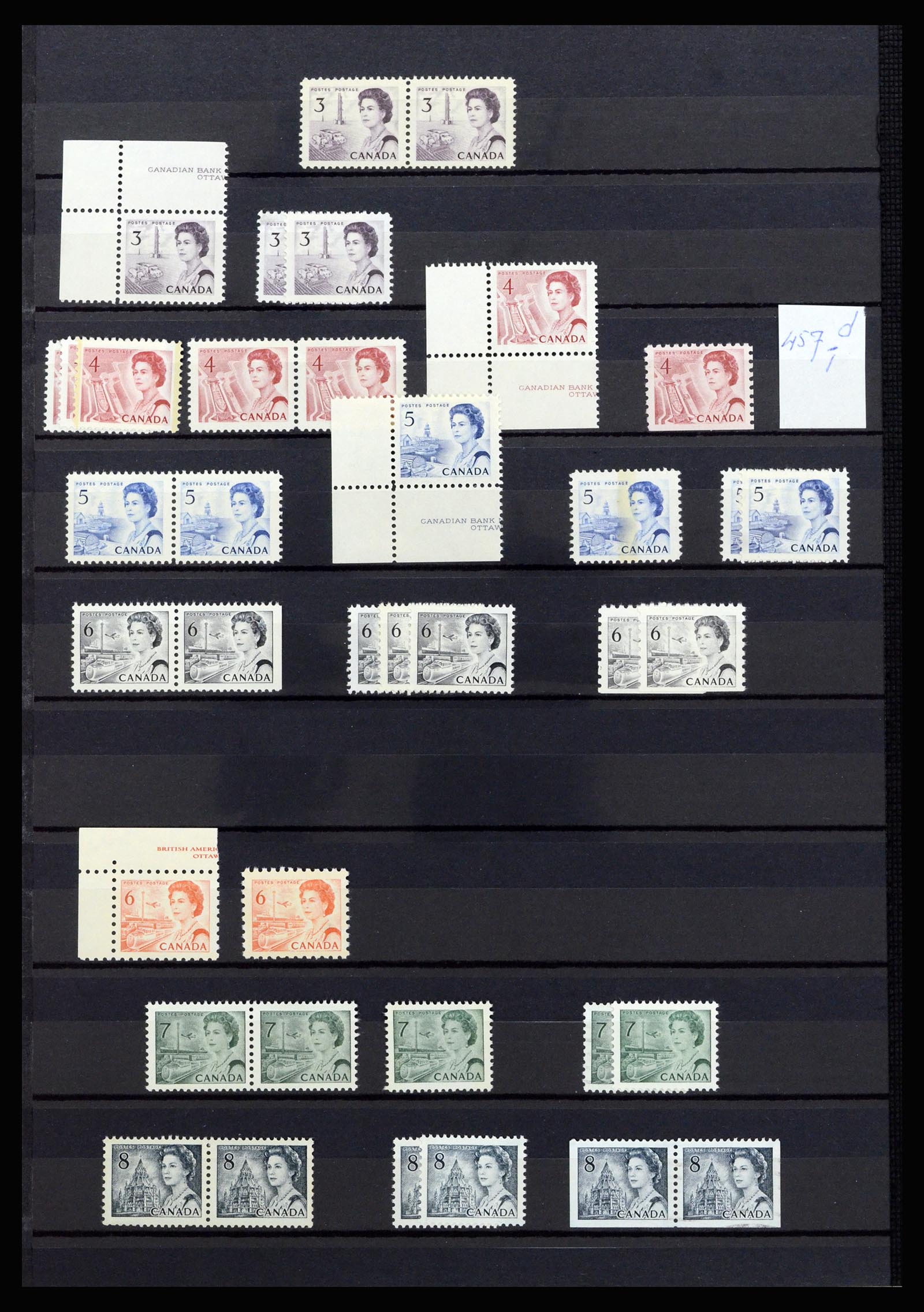 37094 012 - Postzegelverzameling 37094 Canada 1953-2010.