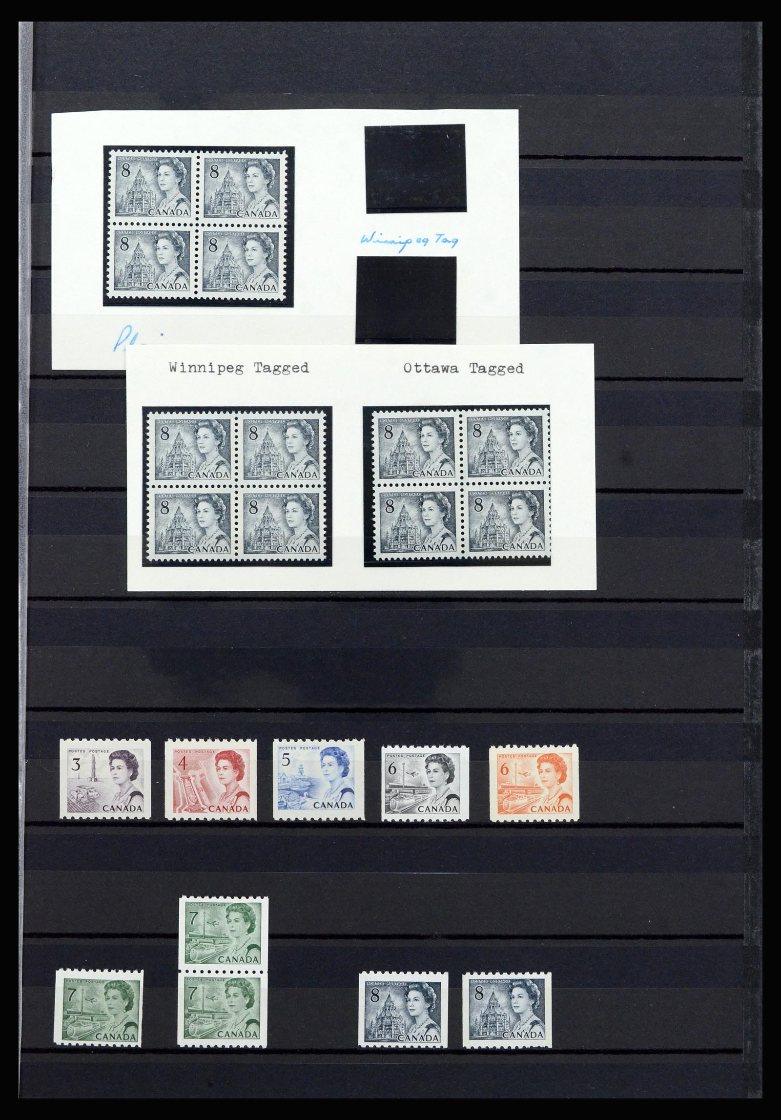 37094 013 - Postzegelverzameling 37094 Canada 1953-2010.